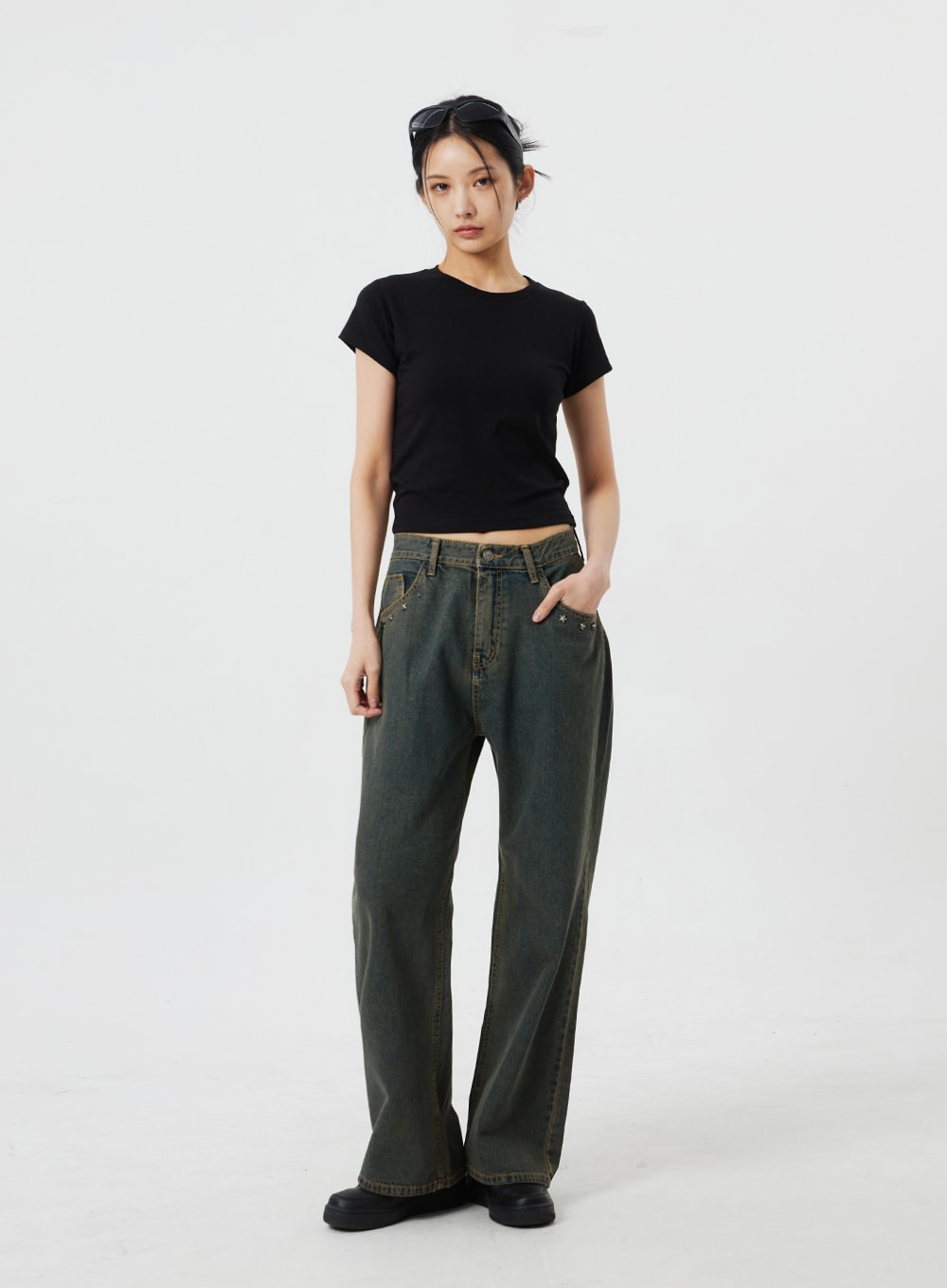 Cropped Basic Tee CF321