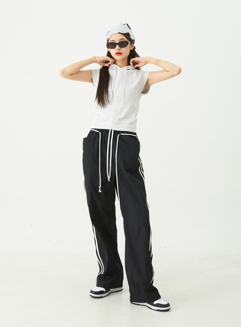 Nylon Sweat Pants CU4