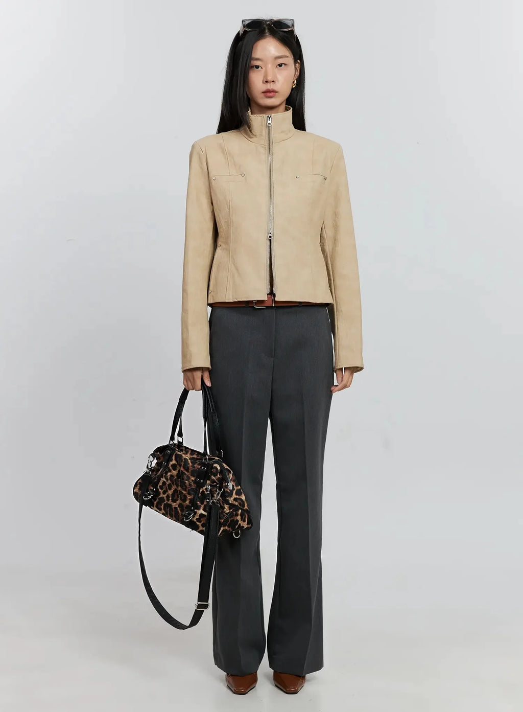 Elegant Flared Trousers IS516