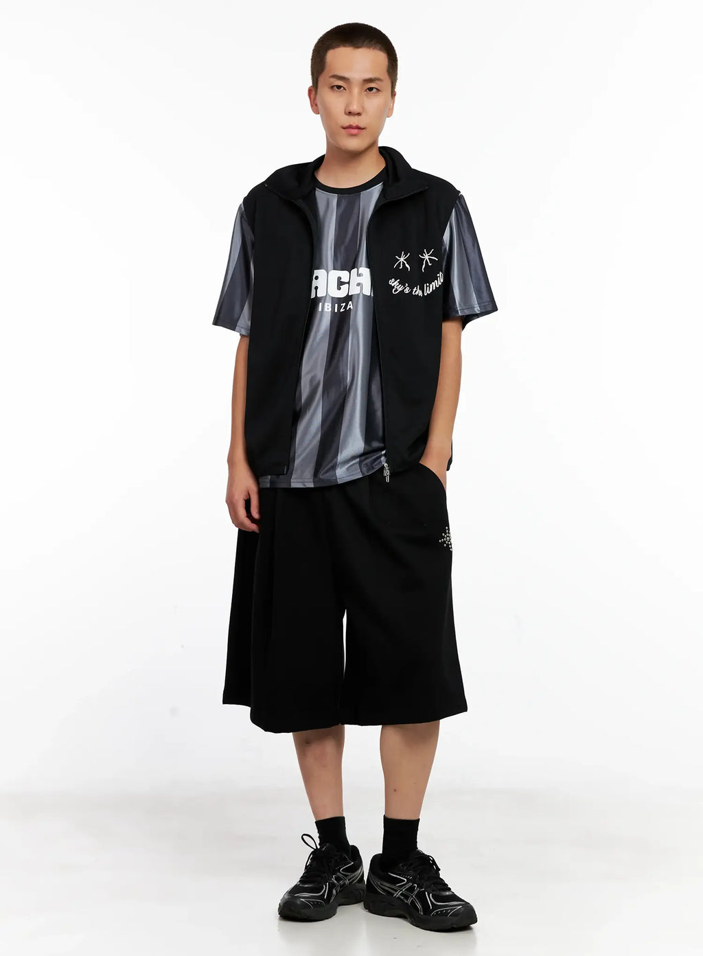 Men's High-Neck Vest IG508