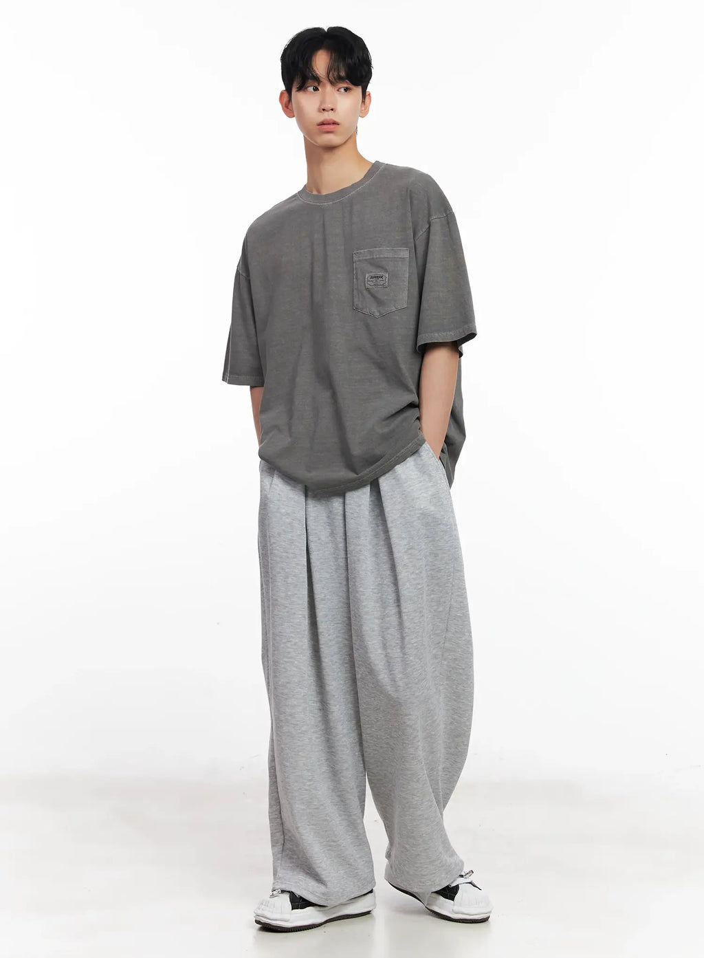 Men's Wide-Leg Lounge Sweatpants IL504