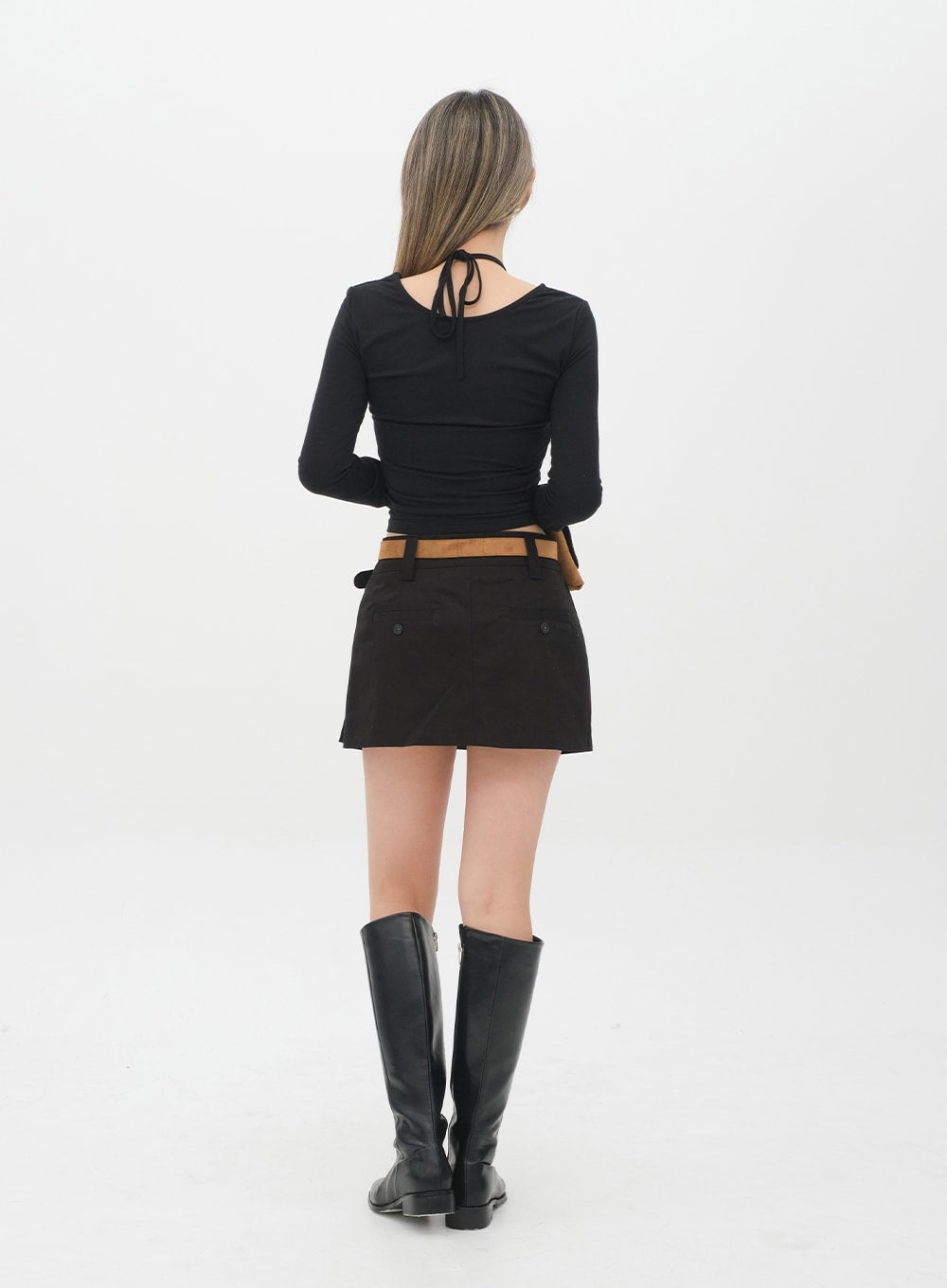 Halter neck Cropped Top C2001