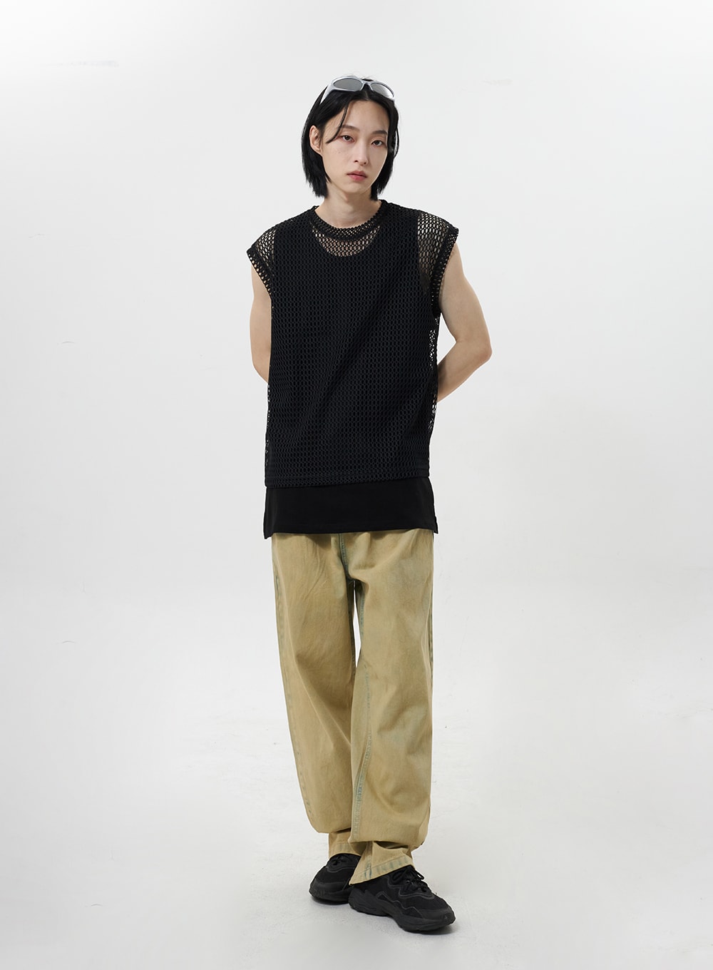 Open Stitch Vest Unisex CY322