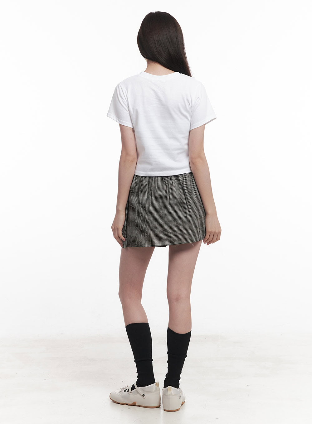 Angel Graphic Crop Top IY513