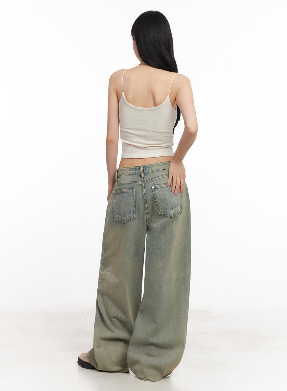 Essential Stretchy Crop Cami Top IY529