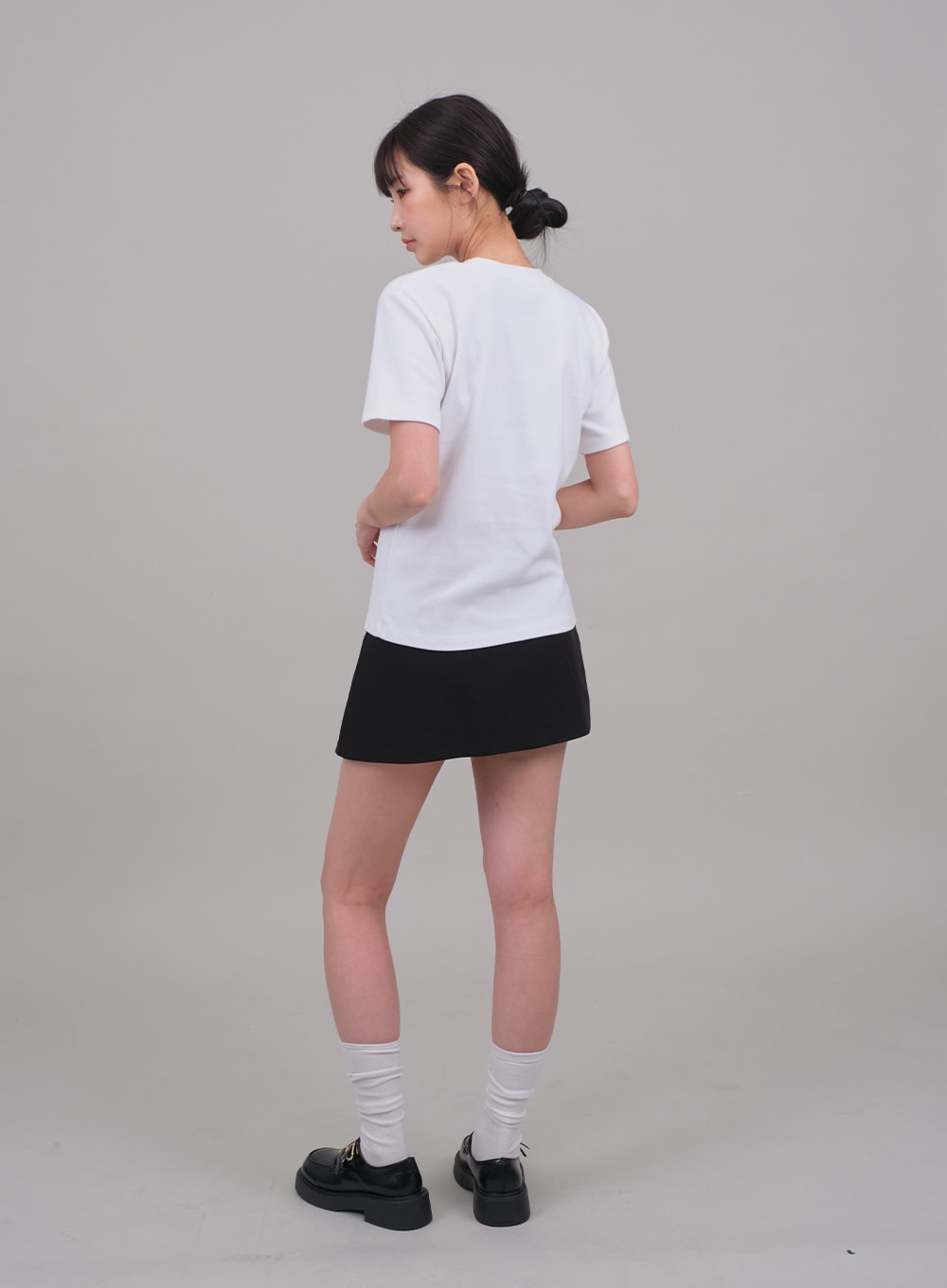 Skort with Front Slit C2701