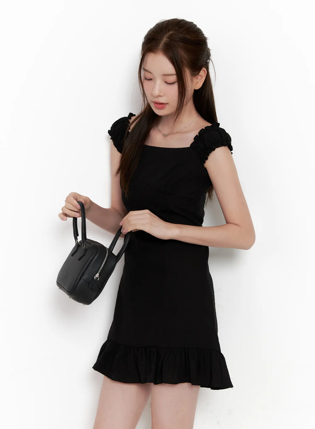 2-Way Cotton Mini Dress CL523