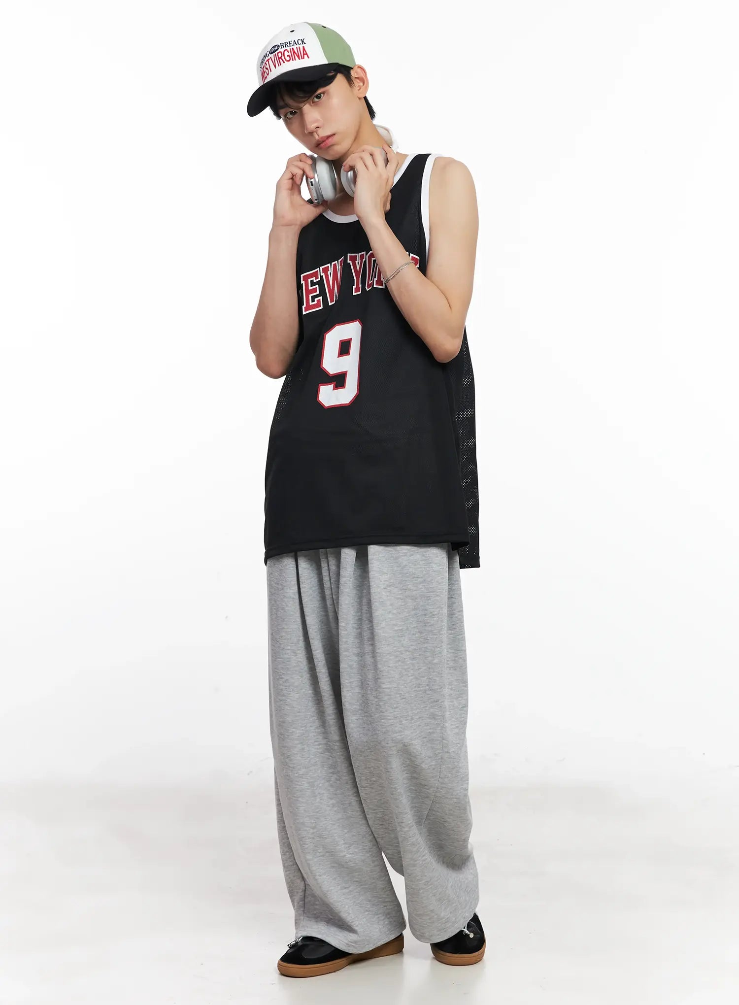 Men's "New York" Mesh Jersey Tank IL504