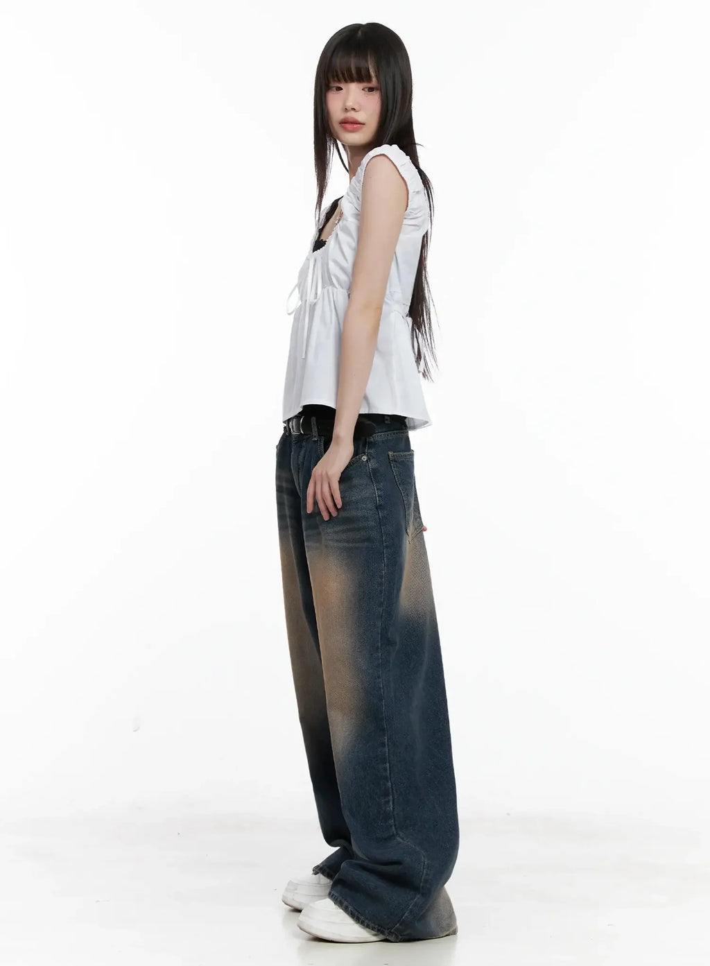 Lace Detail Blouse IL531