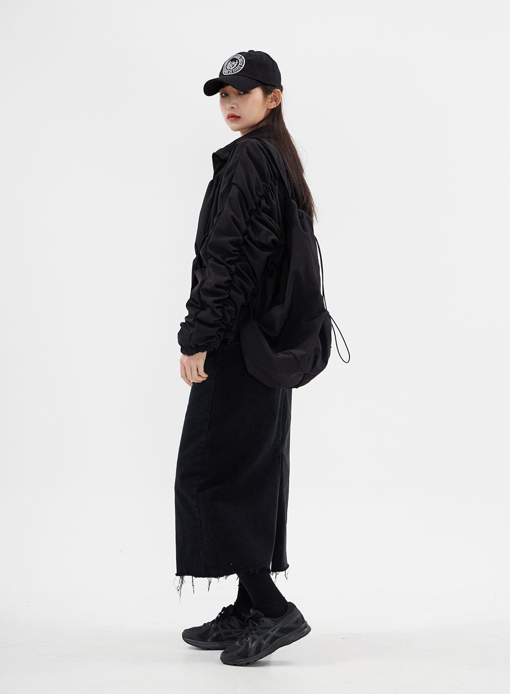 Denim Maxi Skirt CM3