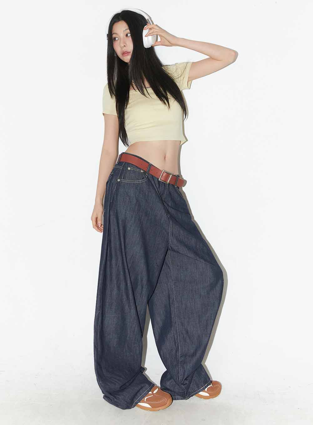 Slim-Fit Bolero Tee IY516