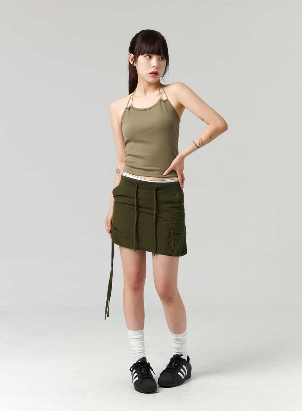 Halter Neck Basic Top CL324