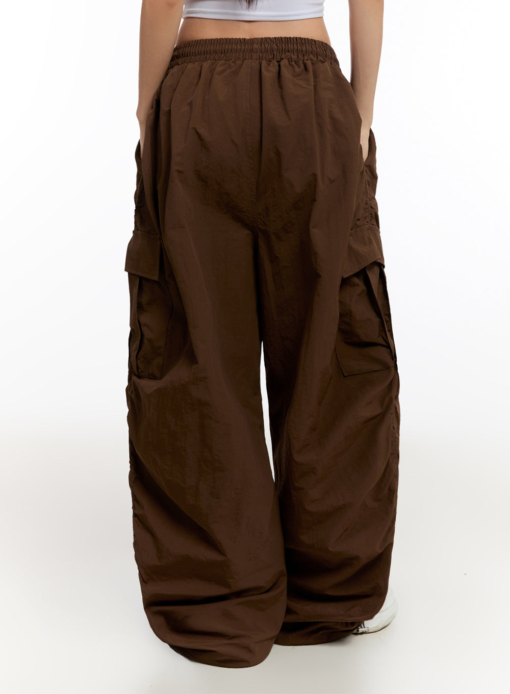 Adjustable Nylon Cargo Pants IU509