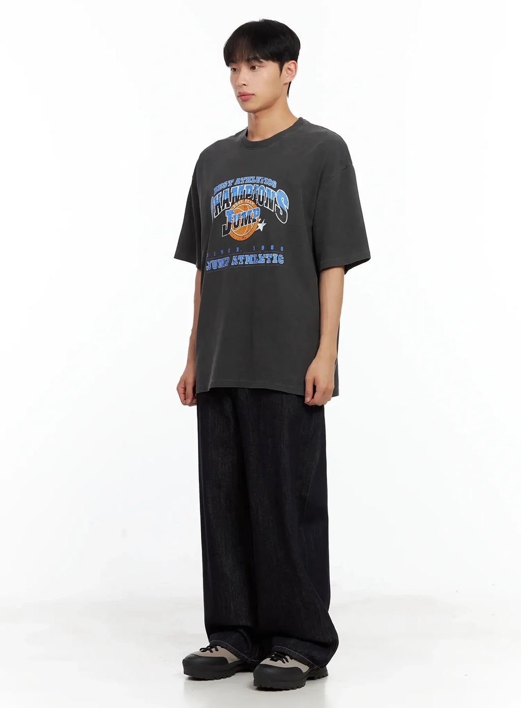 Men's Sporty Graphic T-Shirt IL516