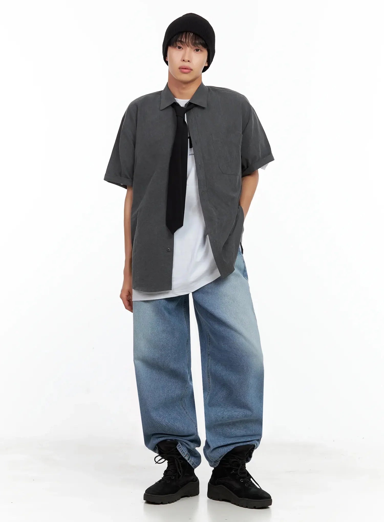 Men's Vintage Baggy Jeans IL516