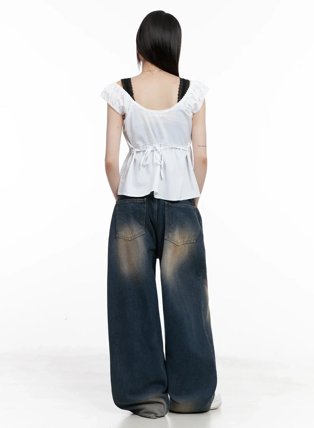 Lace Detail Blouse IL531