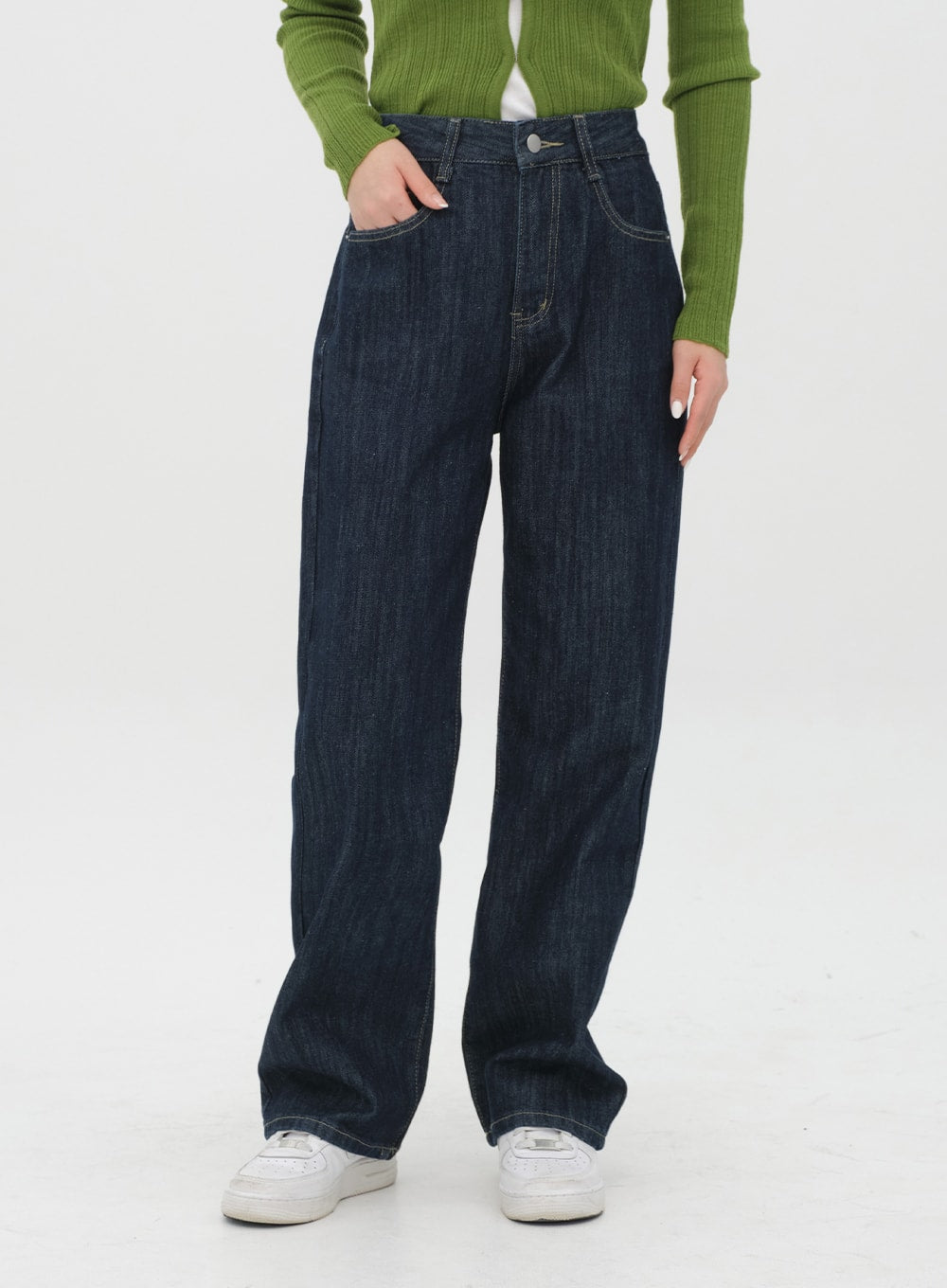 Cropped Cardigan with Front Hook F3