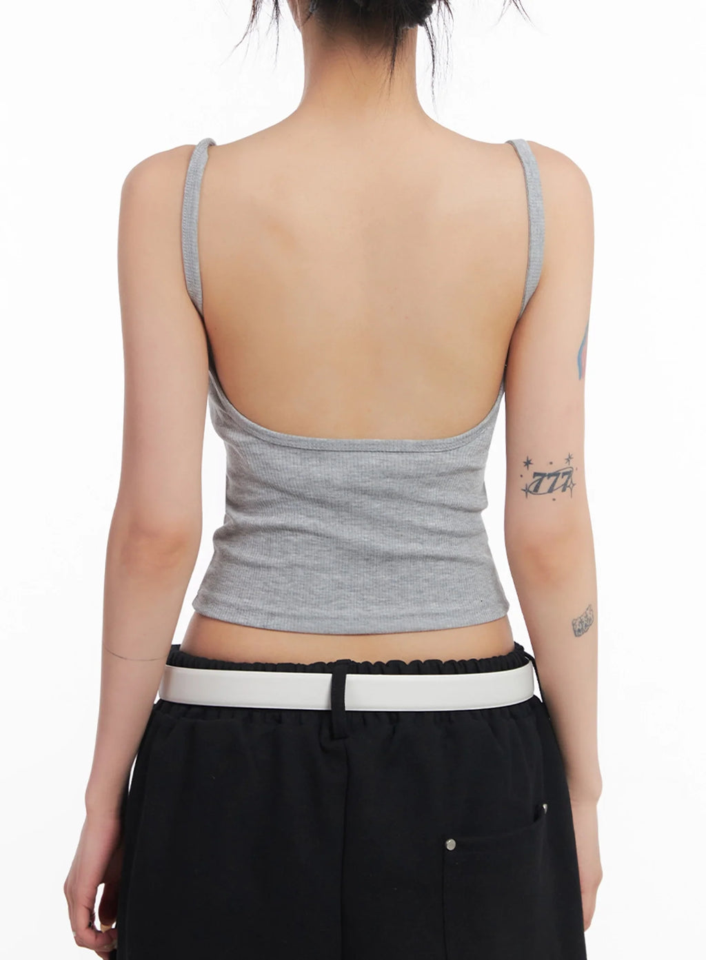 Ribbed Cap-Sleeve Tank IC503