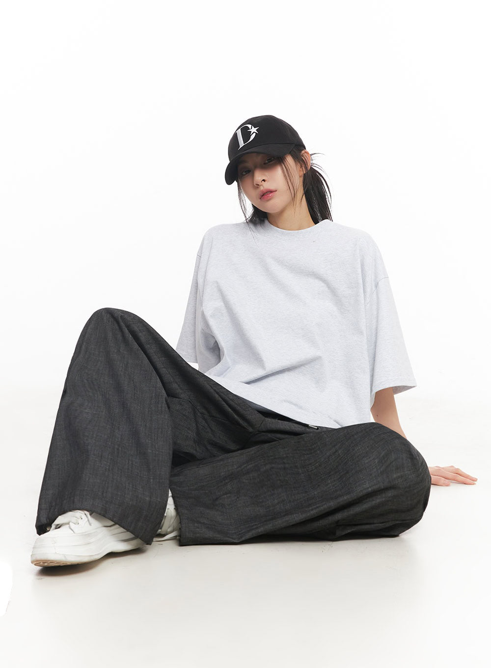 Essential Cotton Oversize T-Shirt IY529