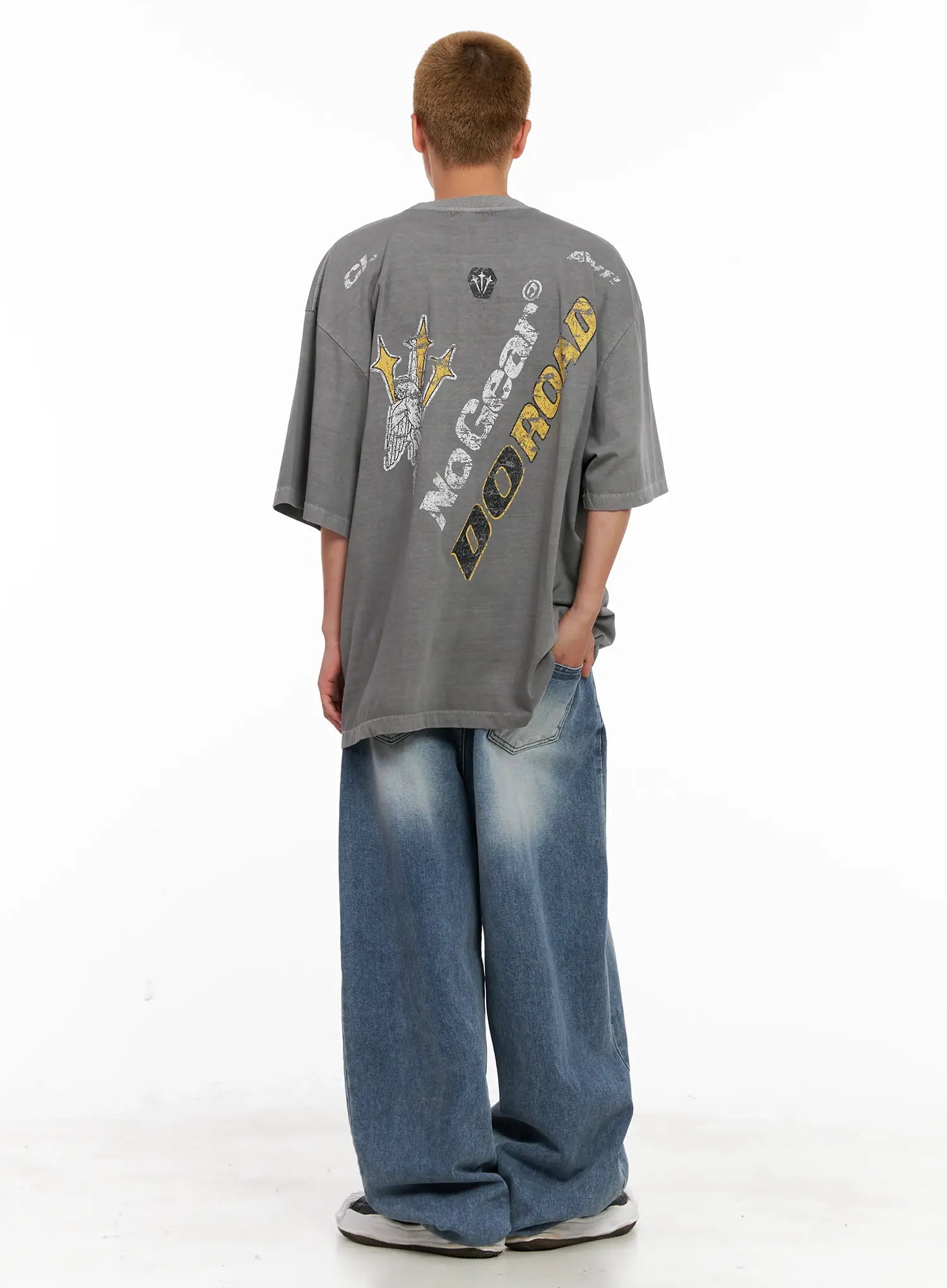 Men's Balloon-Fit Denim Jeans IL518