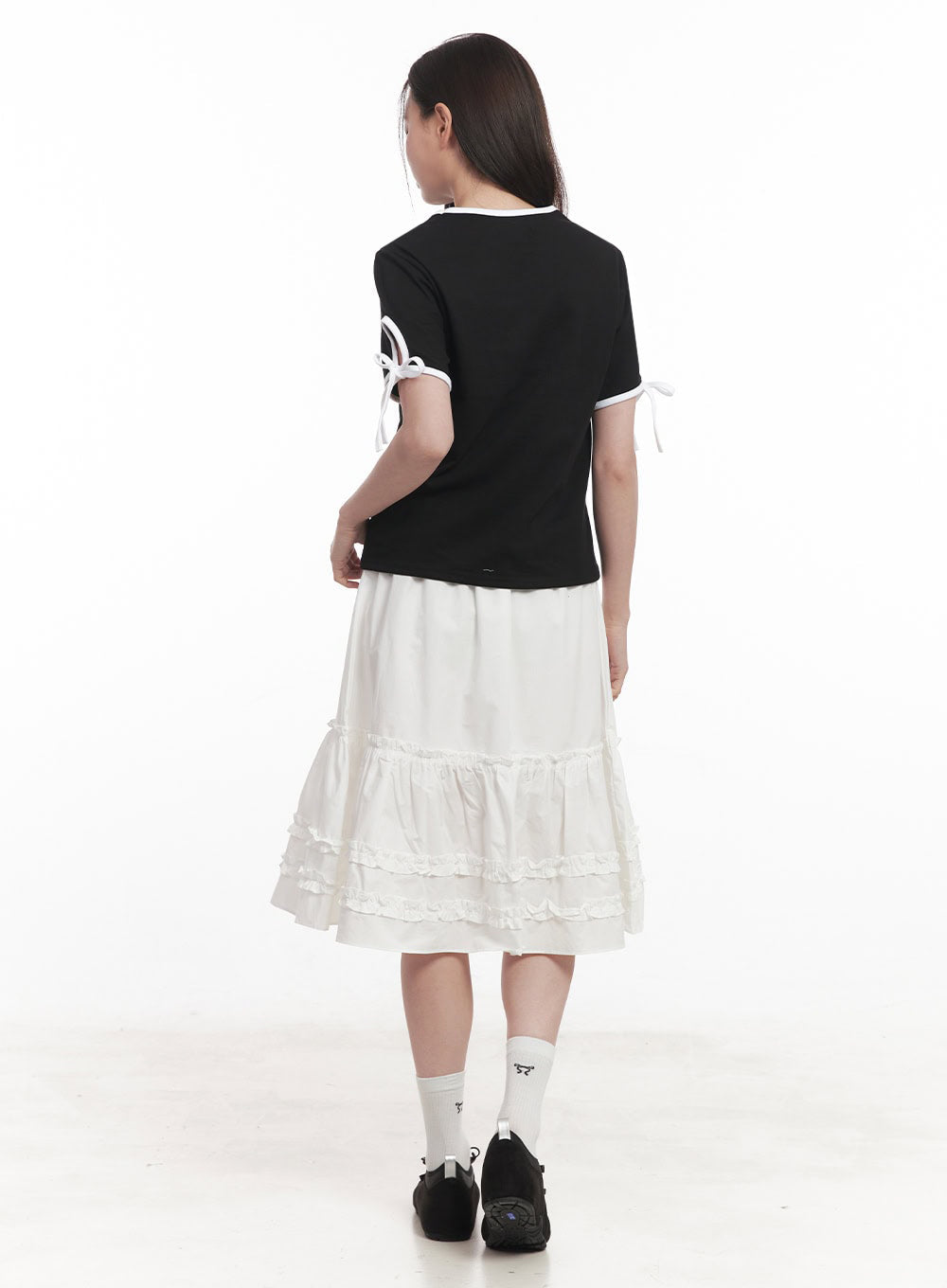 Ribbon Cut Graphic T-Shirt IY509