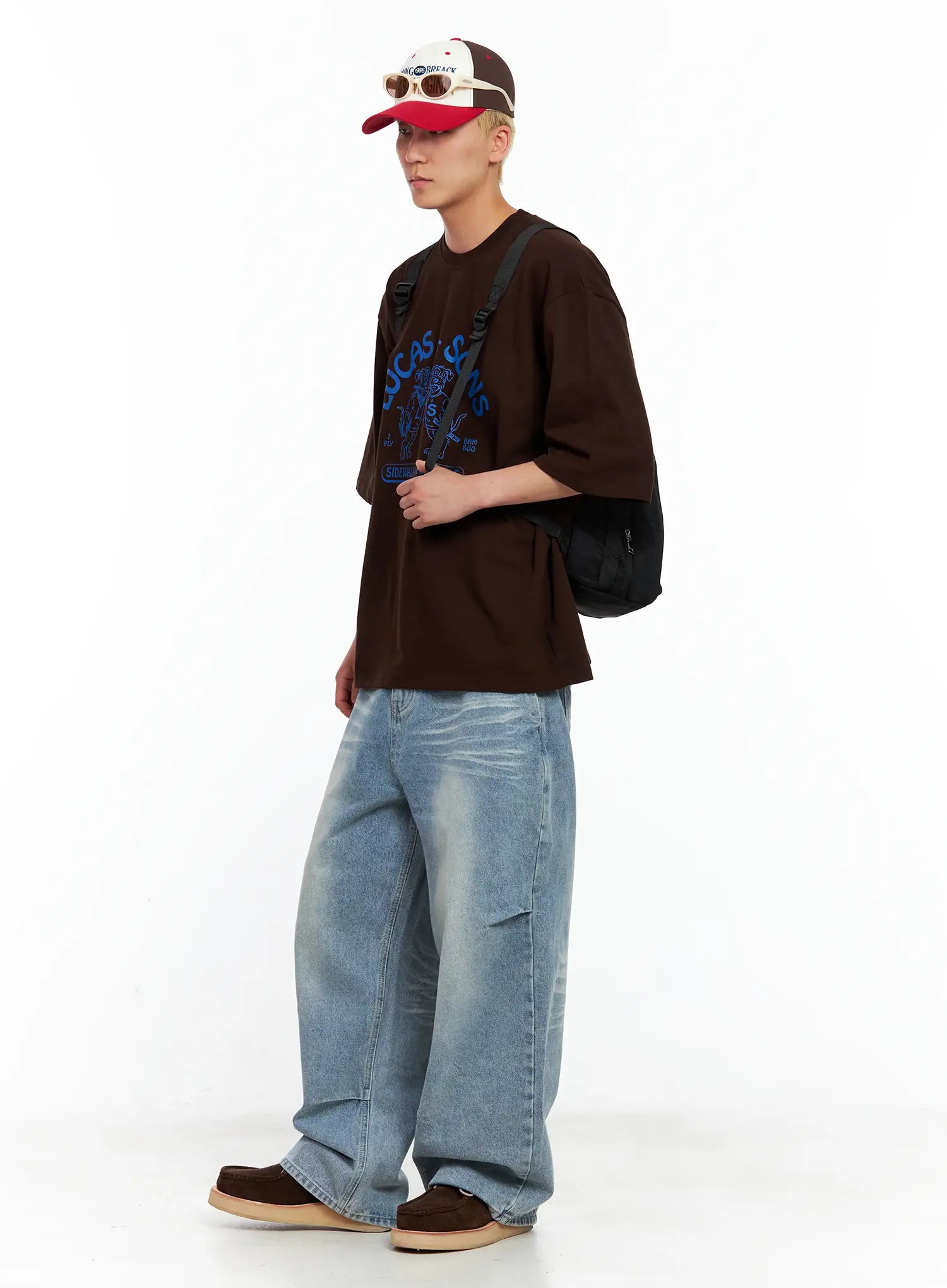 Men's Lucas Graphic Oversized Tee IL514