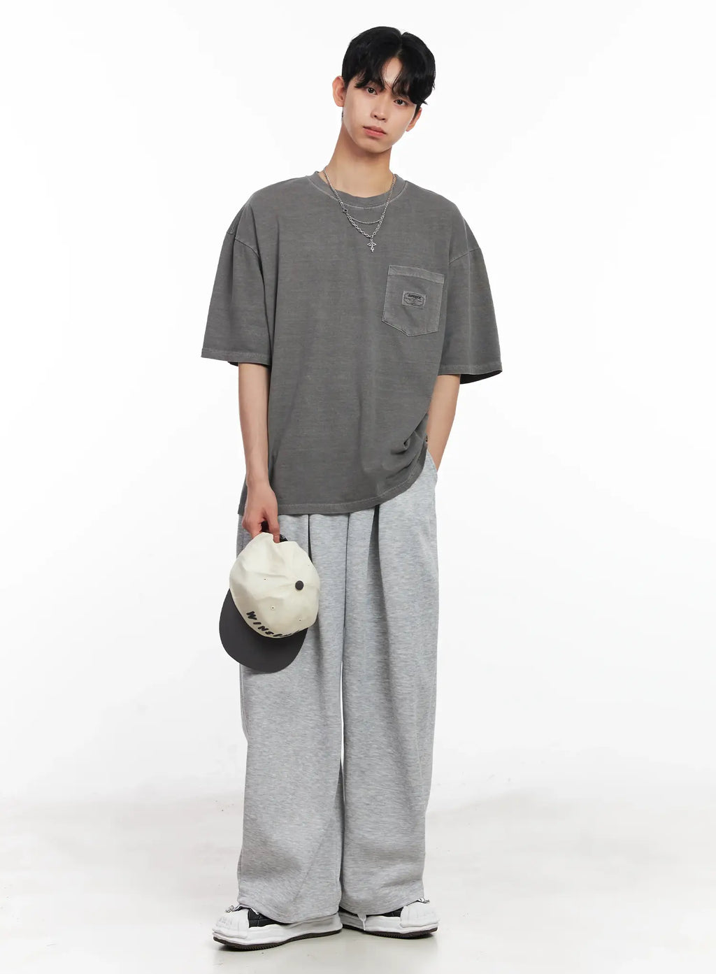 Men's Wide-Leg Lounge Sweatpants IL504