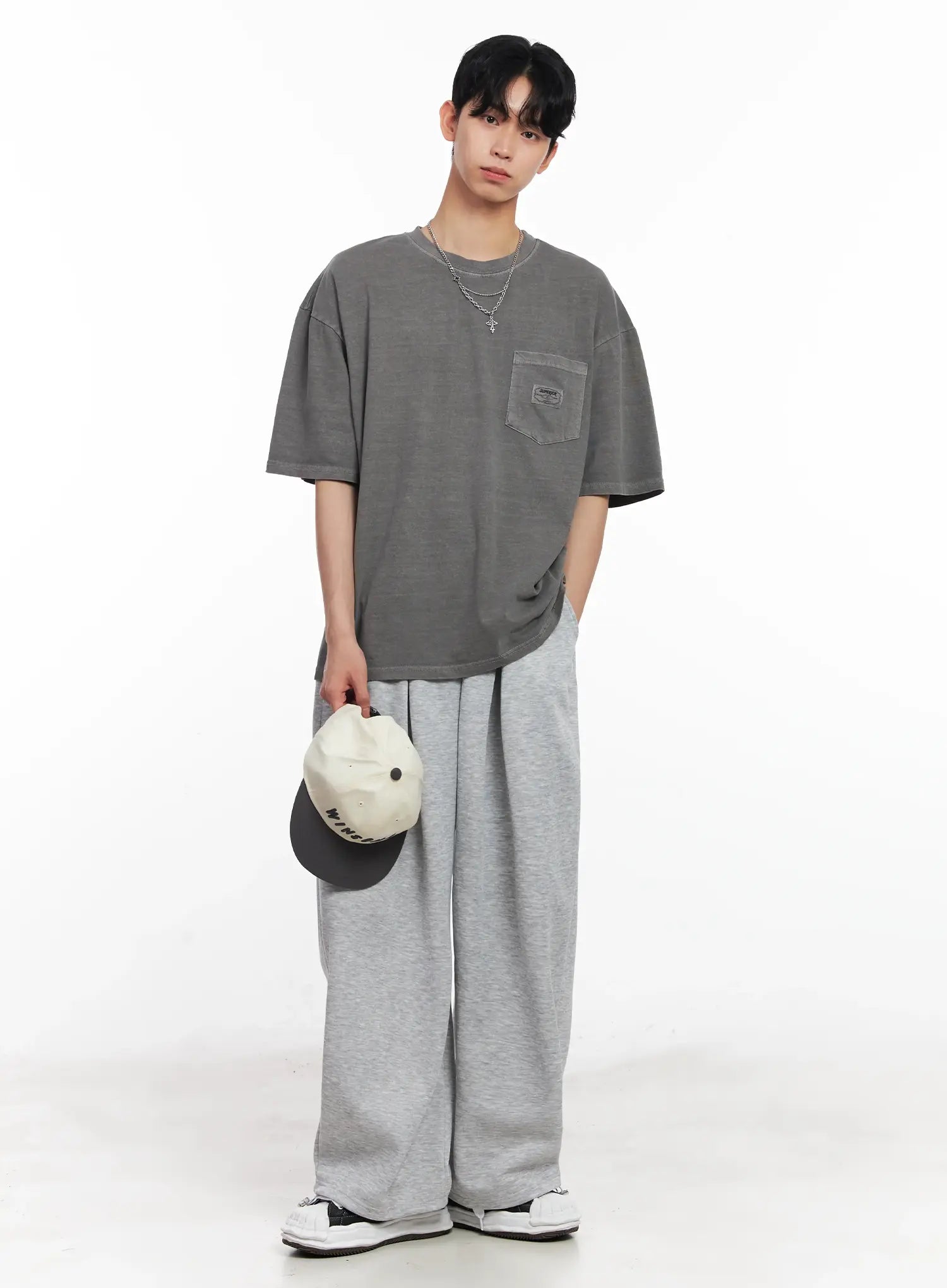 Men's Wide-Leg Lounge Sweatpants IL504