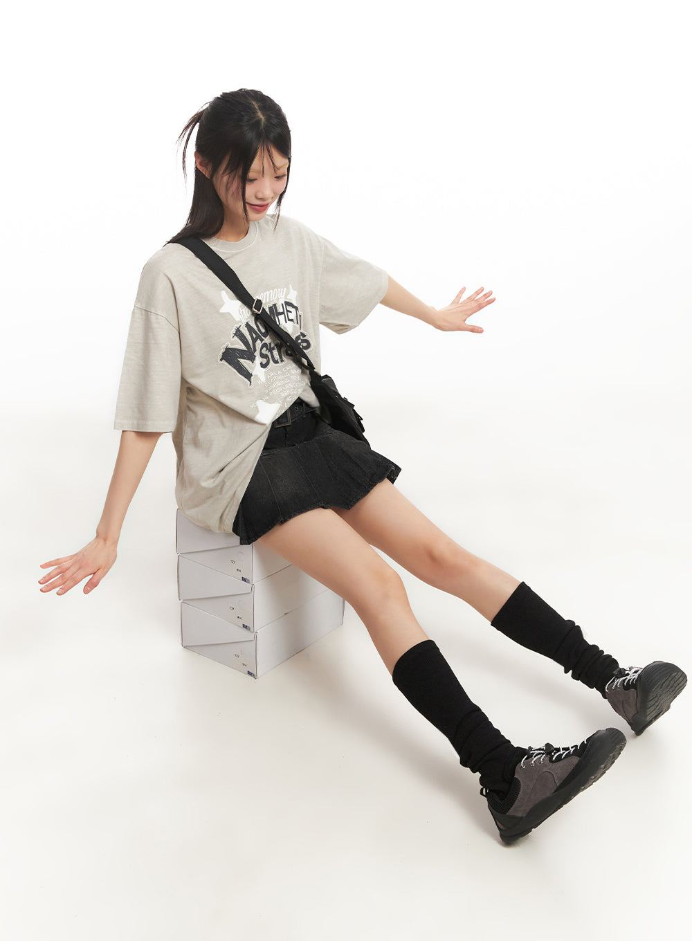 Star Graphic Cotton T-Shirt IY502