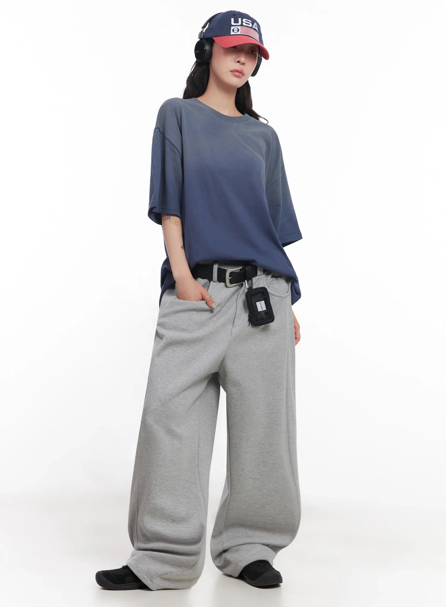 Belted Sweatpant Joggers IC503