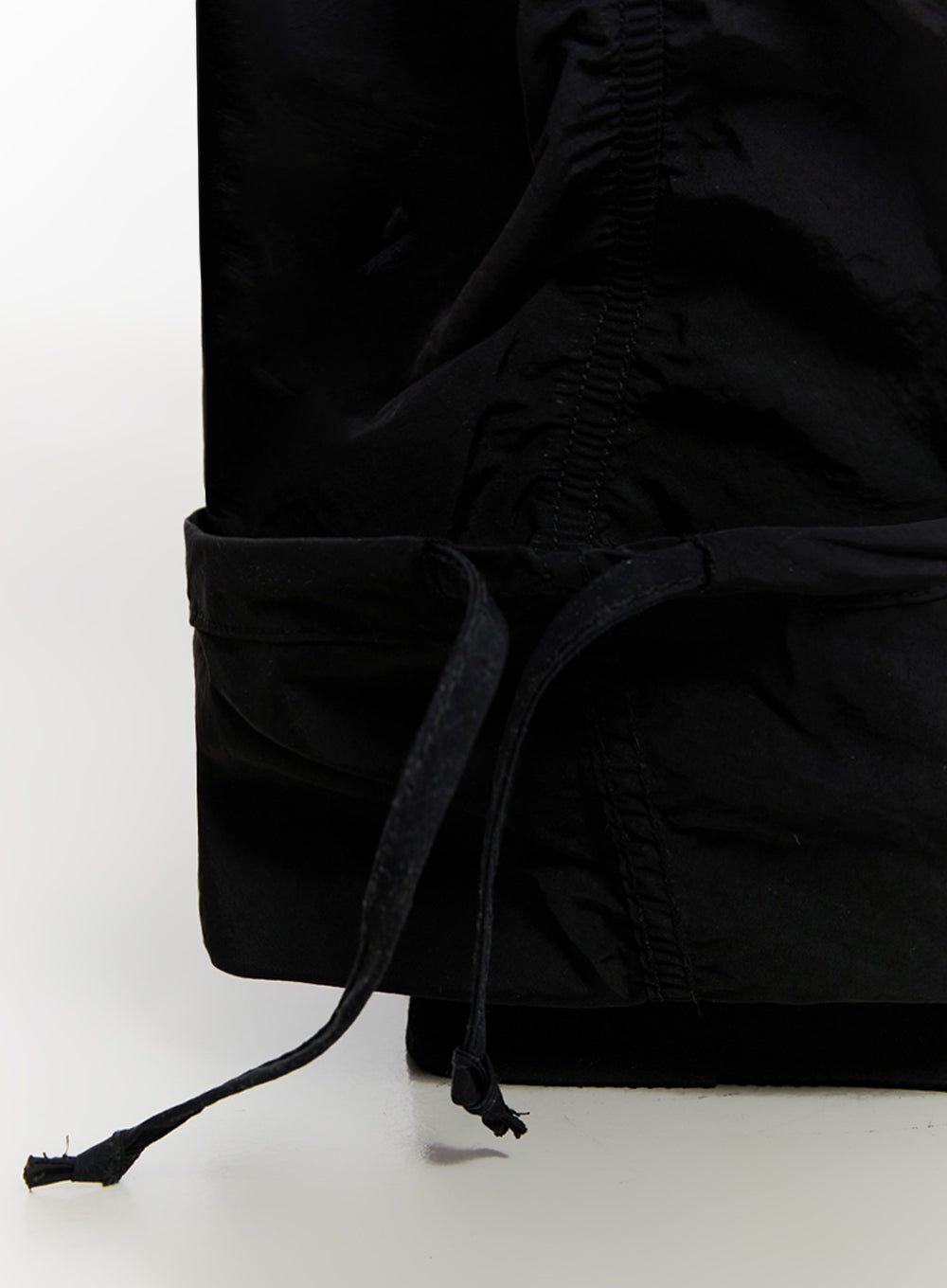 Adjustable Wide-Leg Nylon Pants IU509