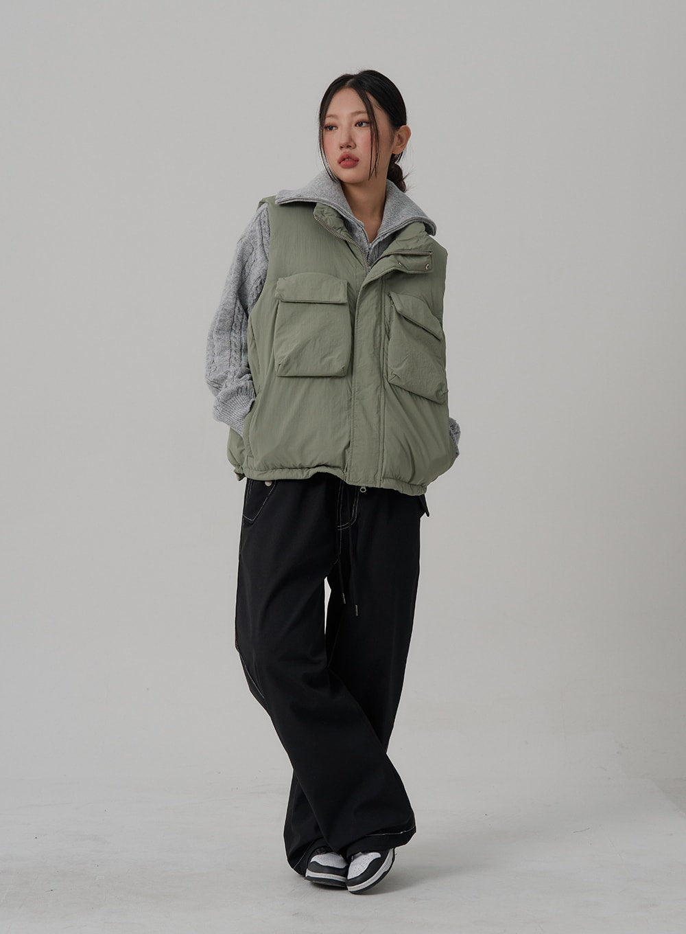 Pocket Puffer Waistcoat Unisex CN01