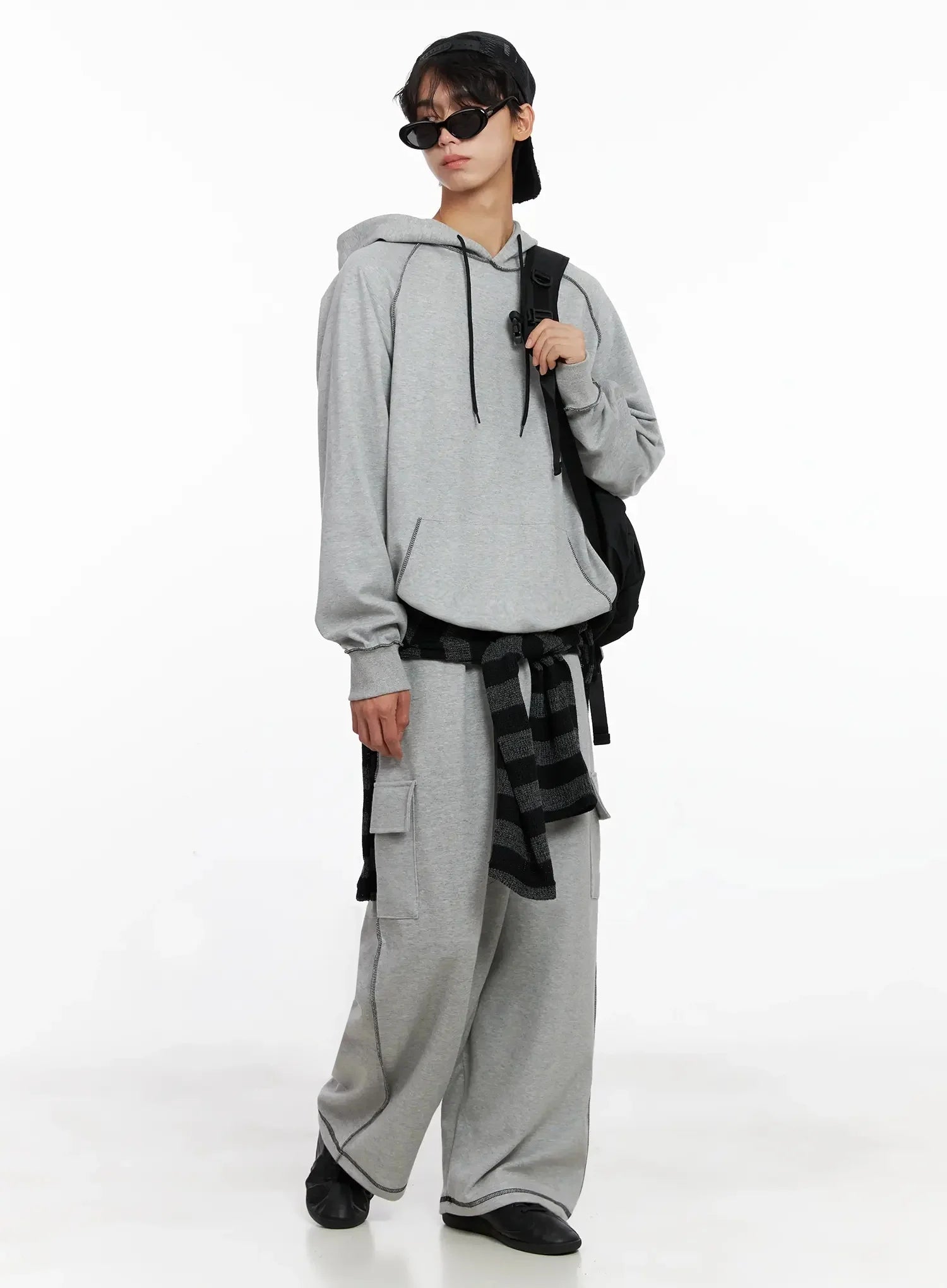 Men's Stitch Cargo Sweatpants IO516