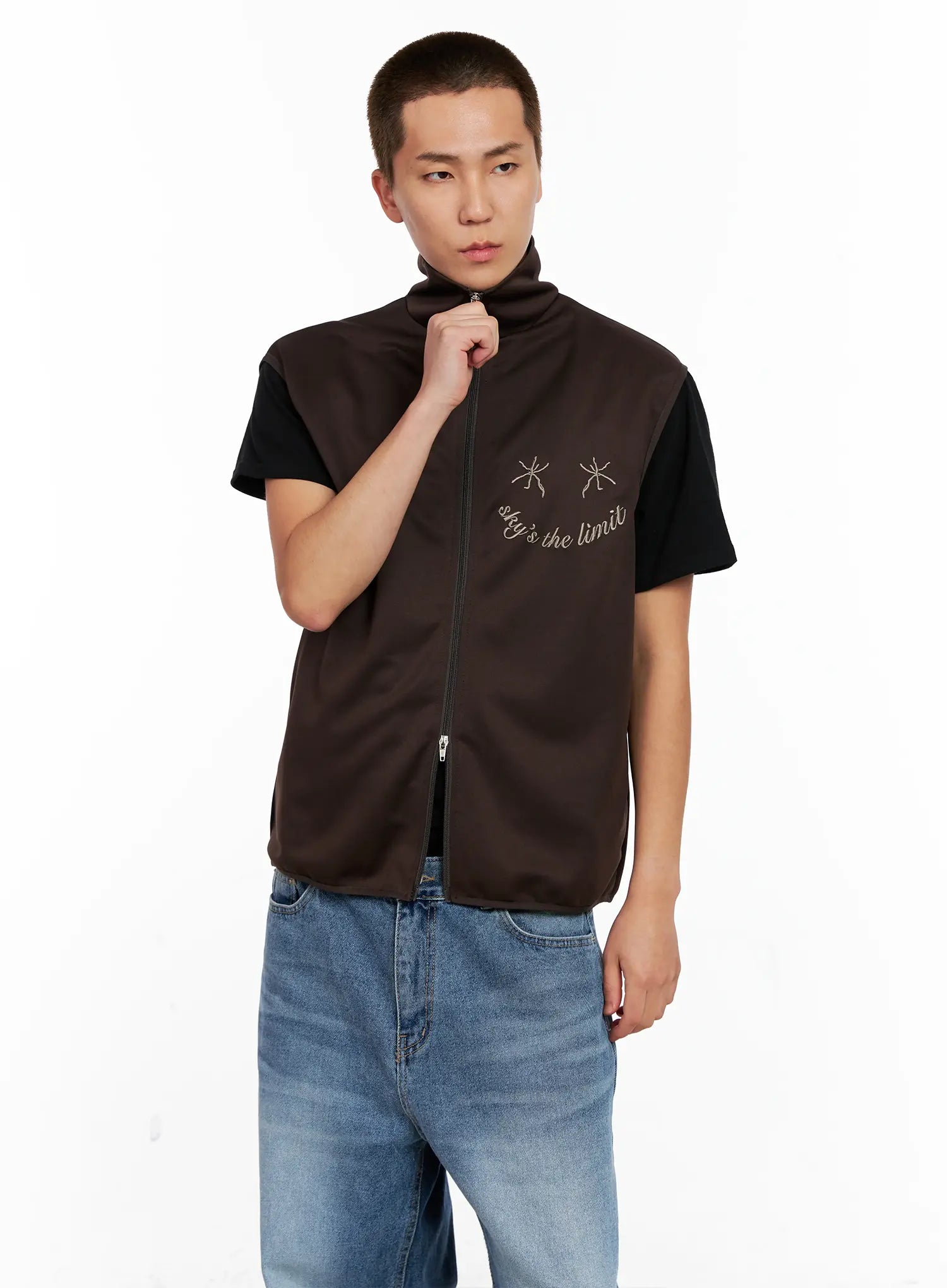 Men's High-Neck Vest IG508