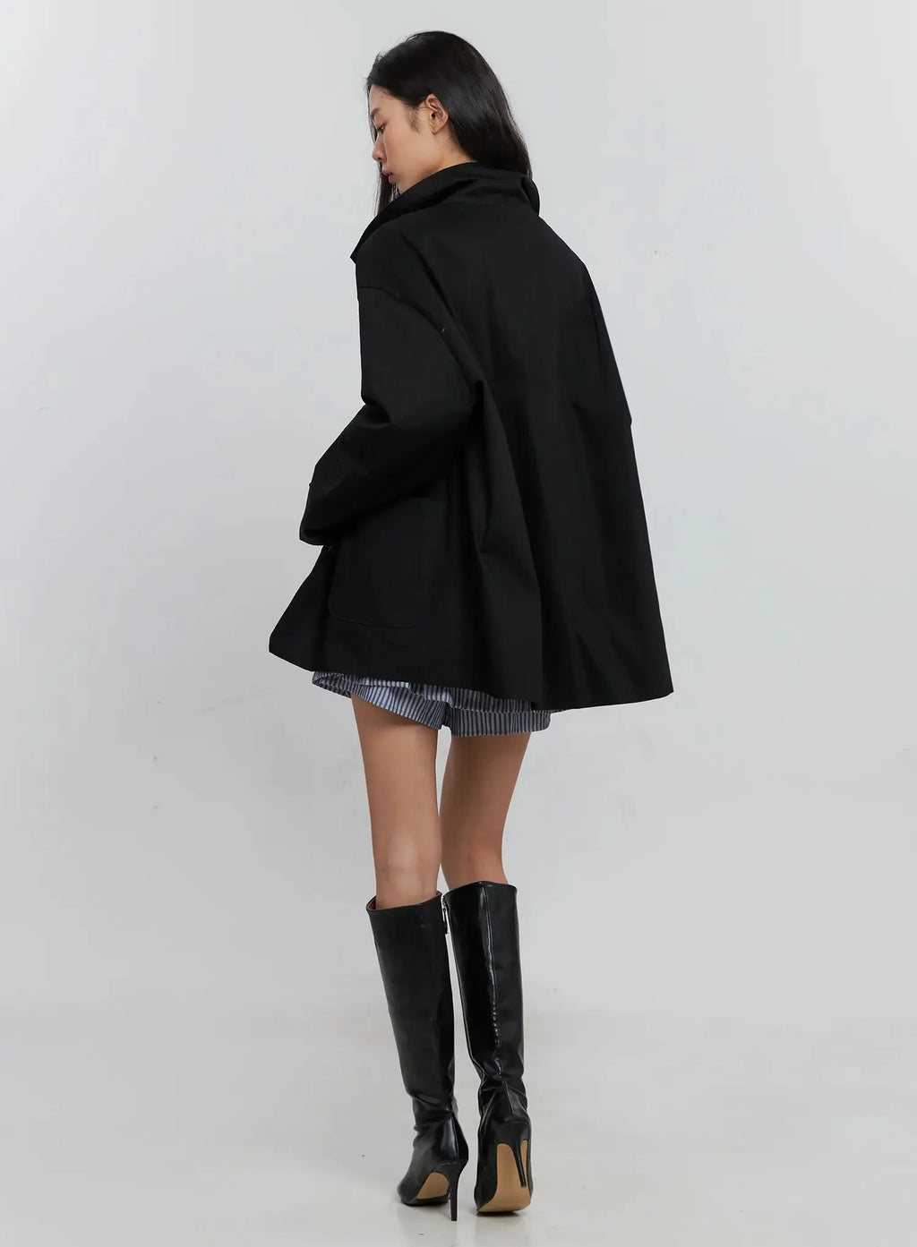 Classic Button-Up Jacket IS515