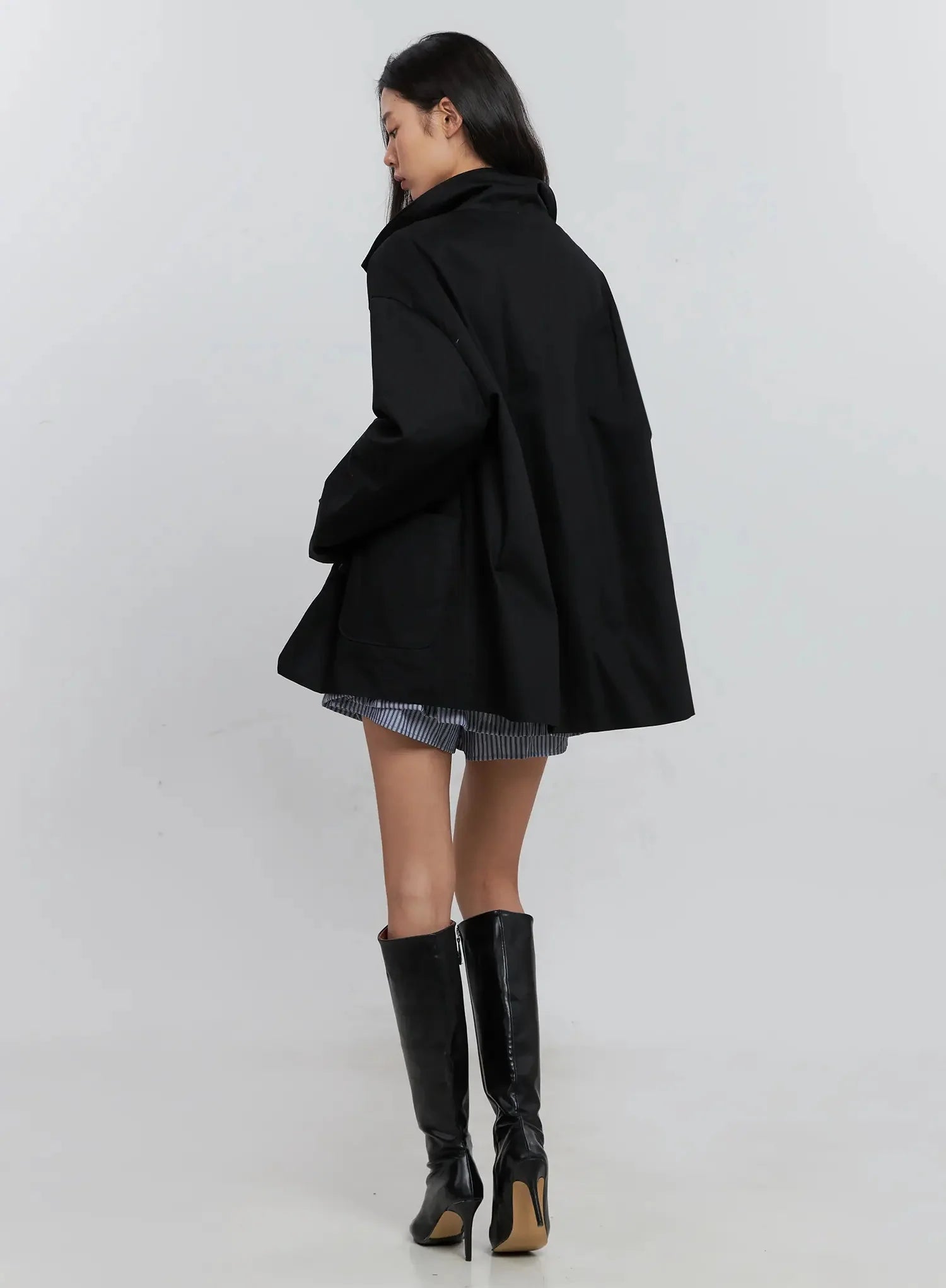 Classic Button-Up Jacket IS515