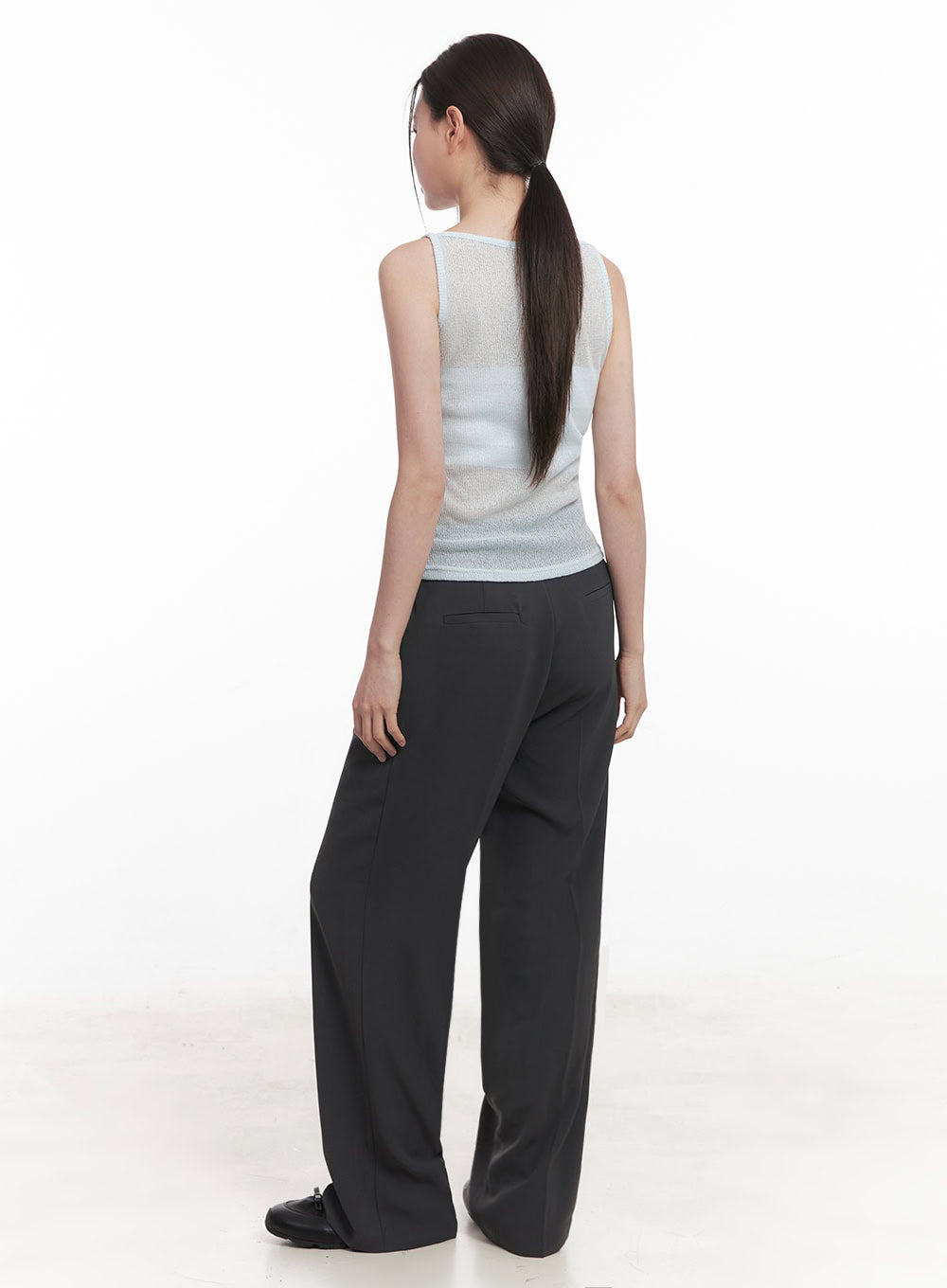 Sheer Knit Tank Top IY509