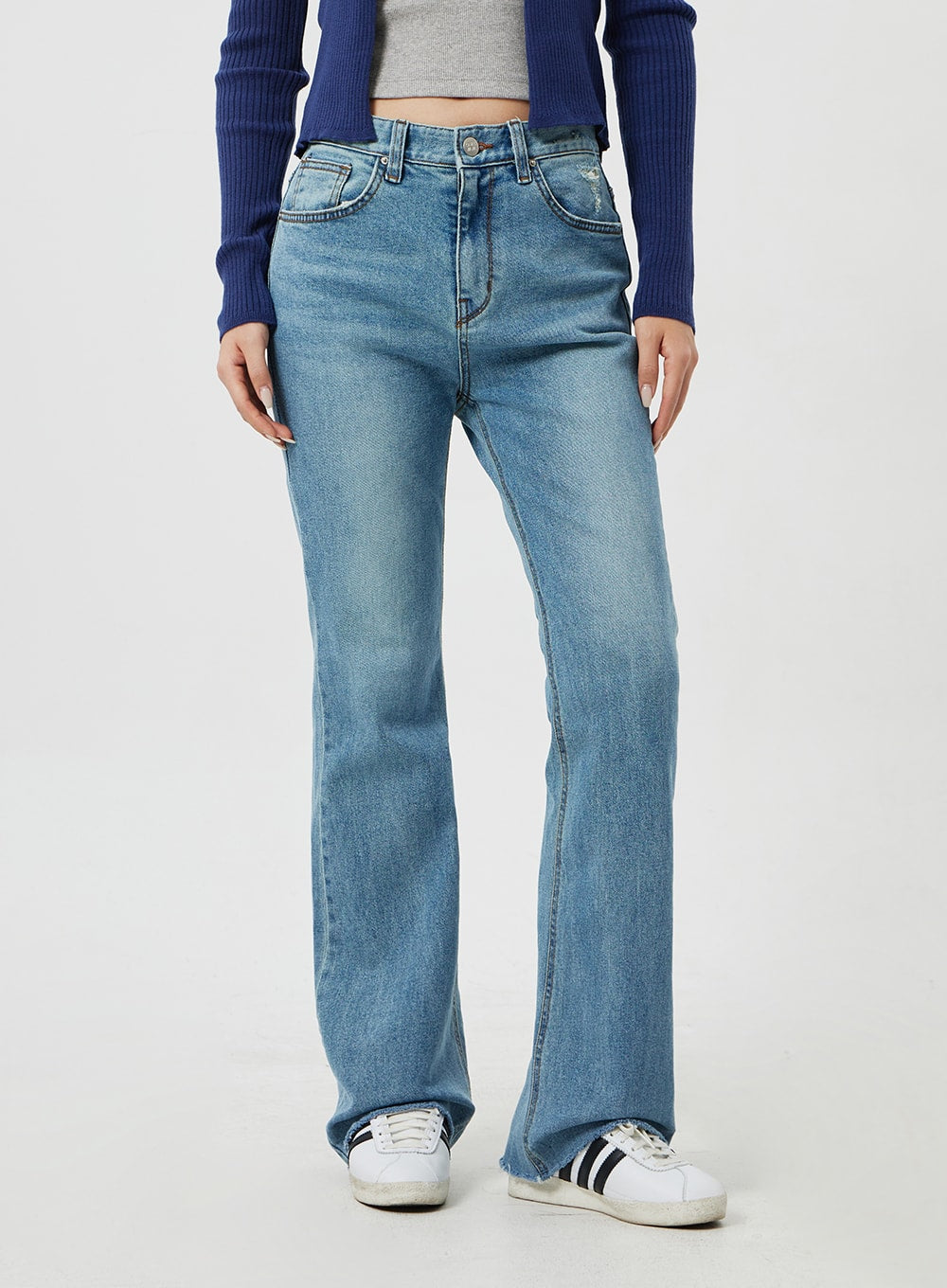 Ribbed Knit Cardigan CM303