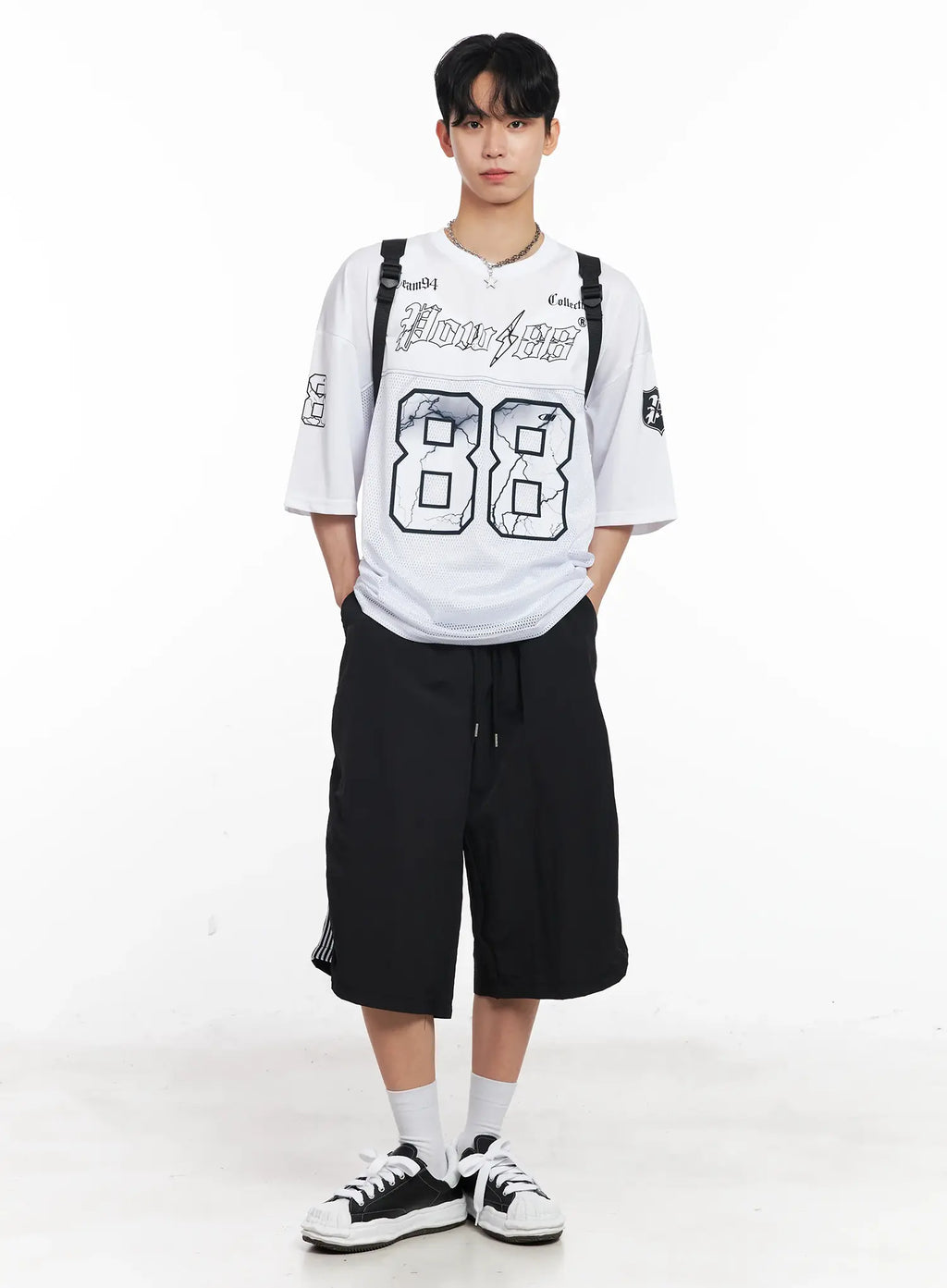 Men's Mesh Graphic Jersey Tee IL501