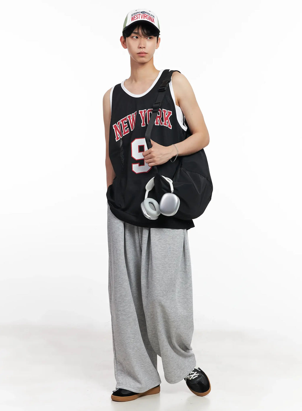 Men's "New York" Mesh Jersey Tank IL504