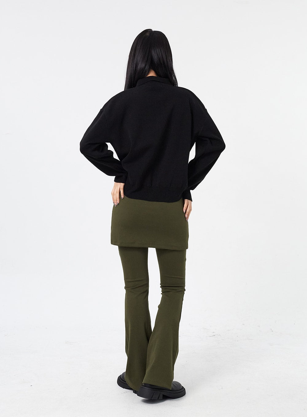 Button Collar Cardigan CM315