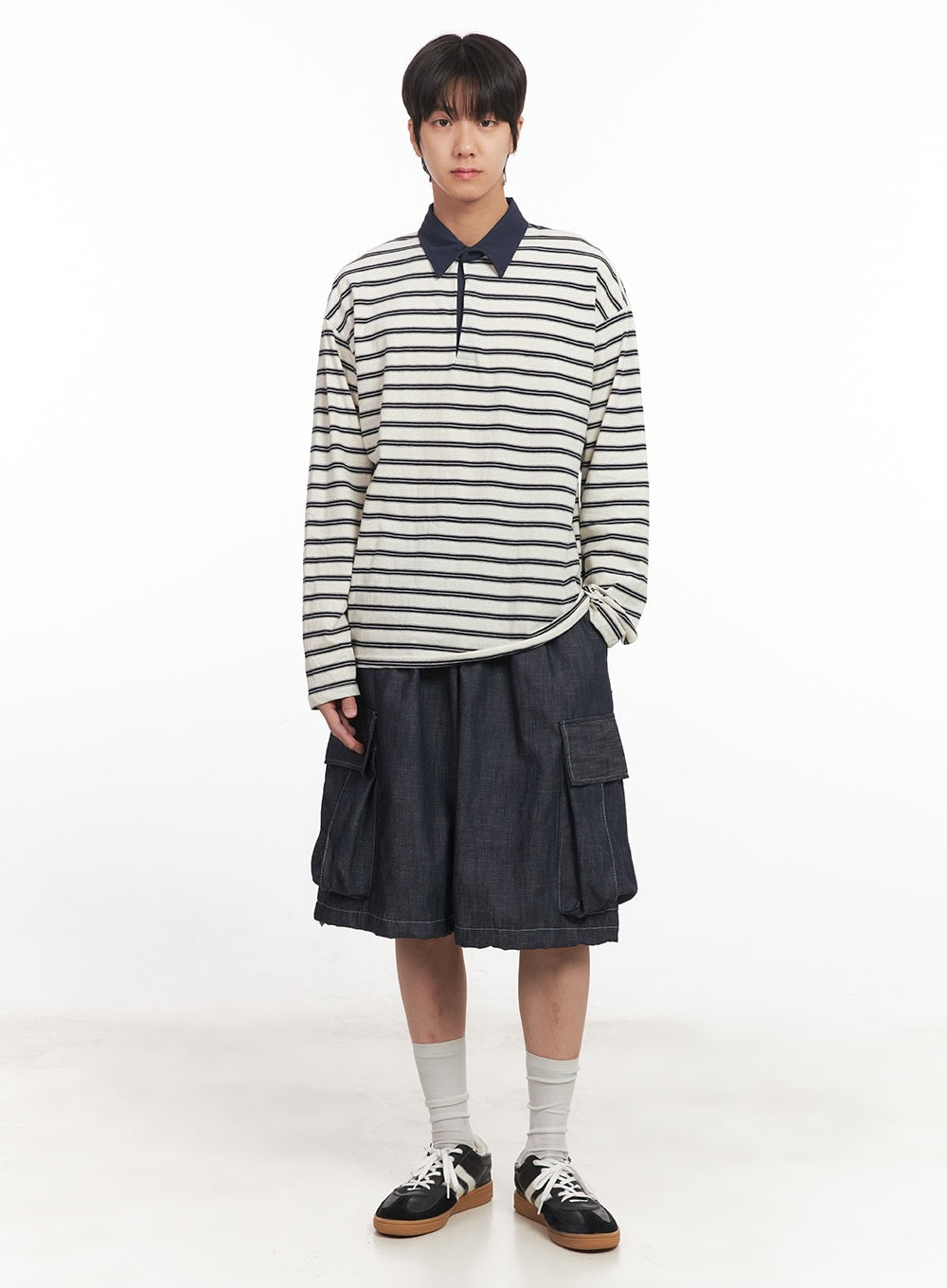 Men's Cargo Stitched Jorts IA511