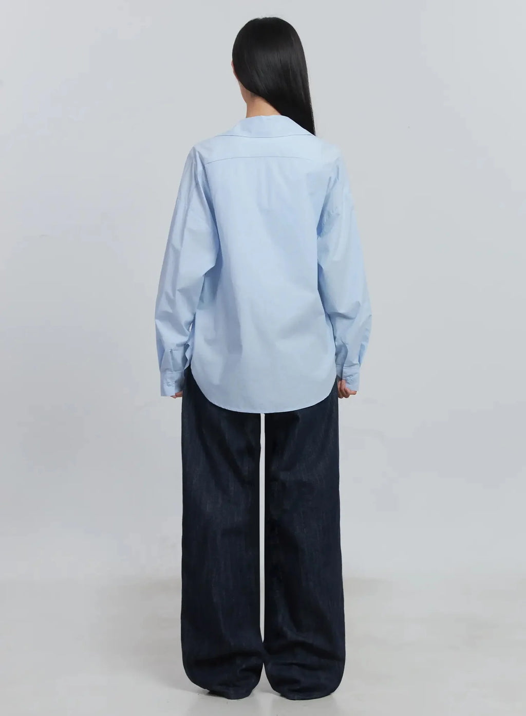 Collared Button-Up Shirt IU512