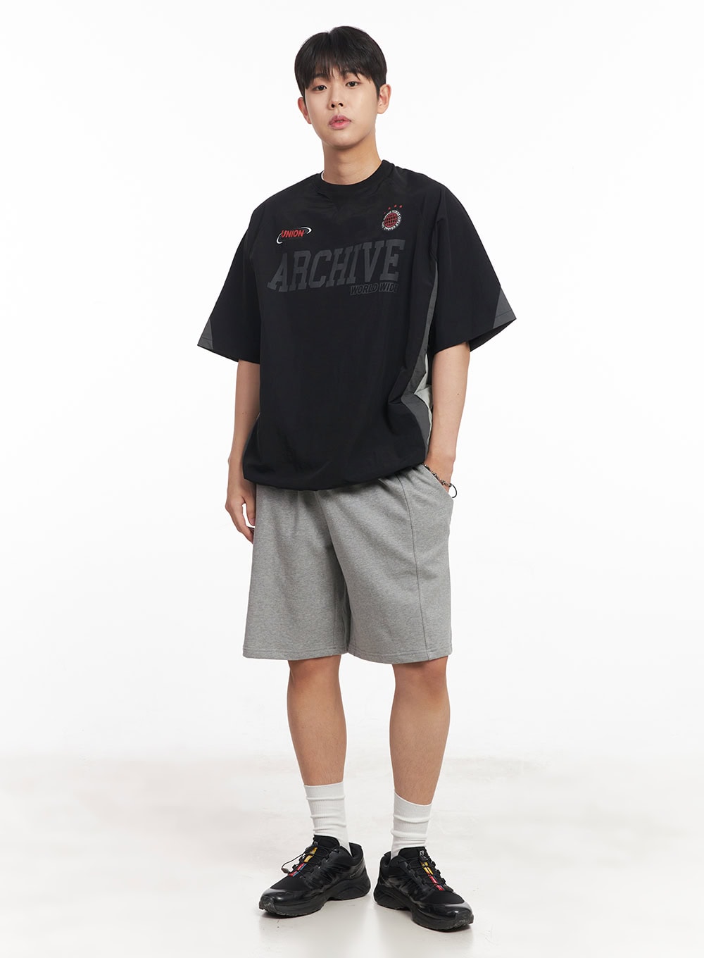 Men's Archive Graphic String Sports T-Shirt IA525