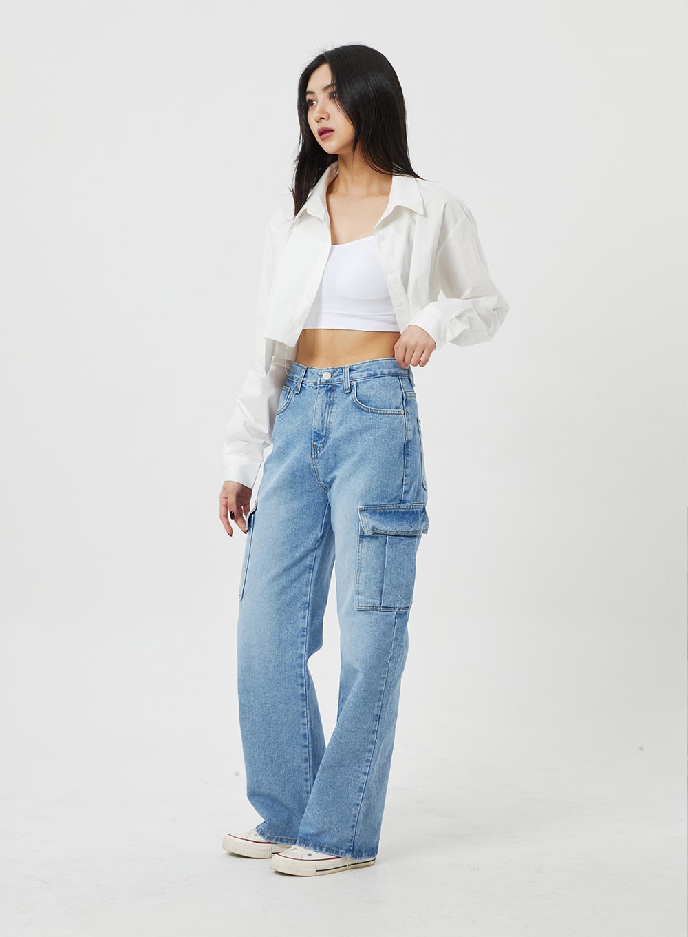 Sleeveless Cropped Top BF323