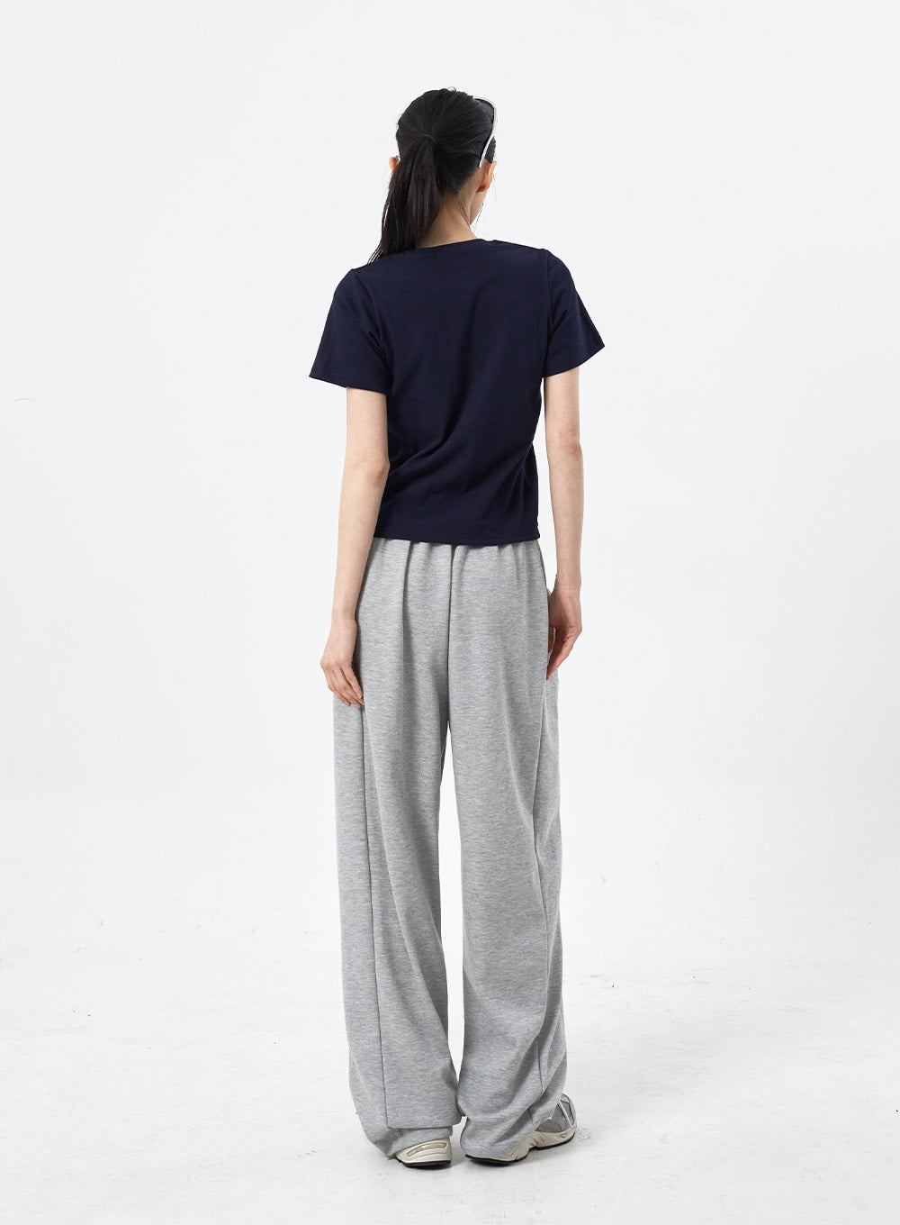 Color Wide Leg Sweatpants CM310