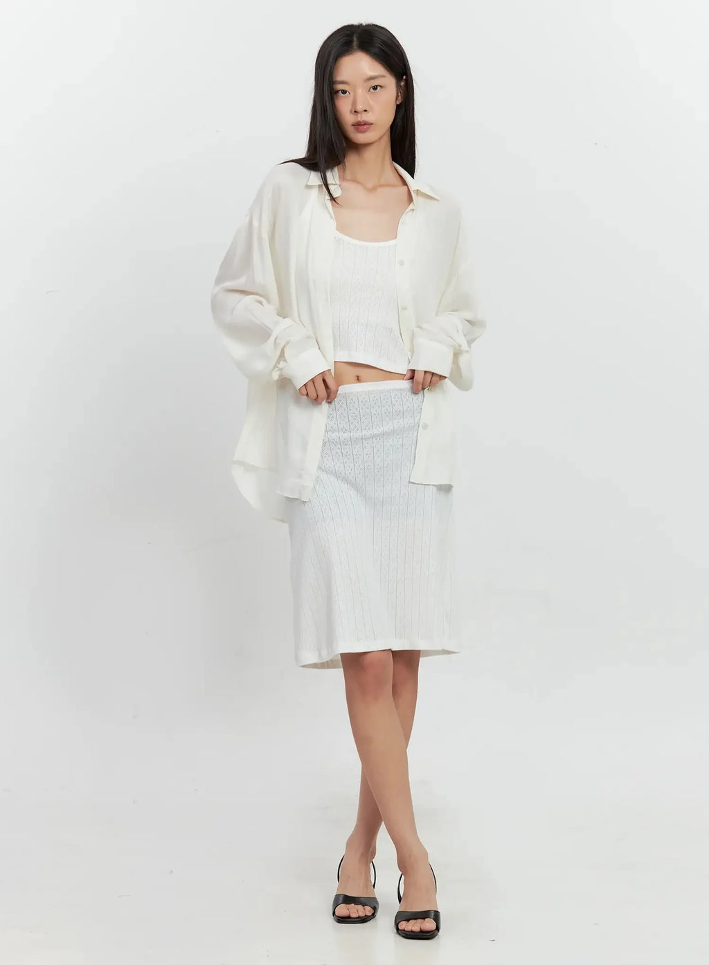 Classic Long-Sleeve Button-Up IL528