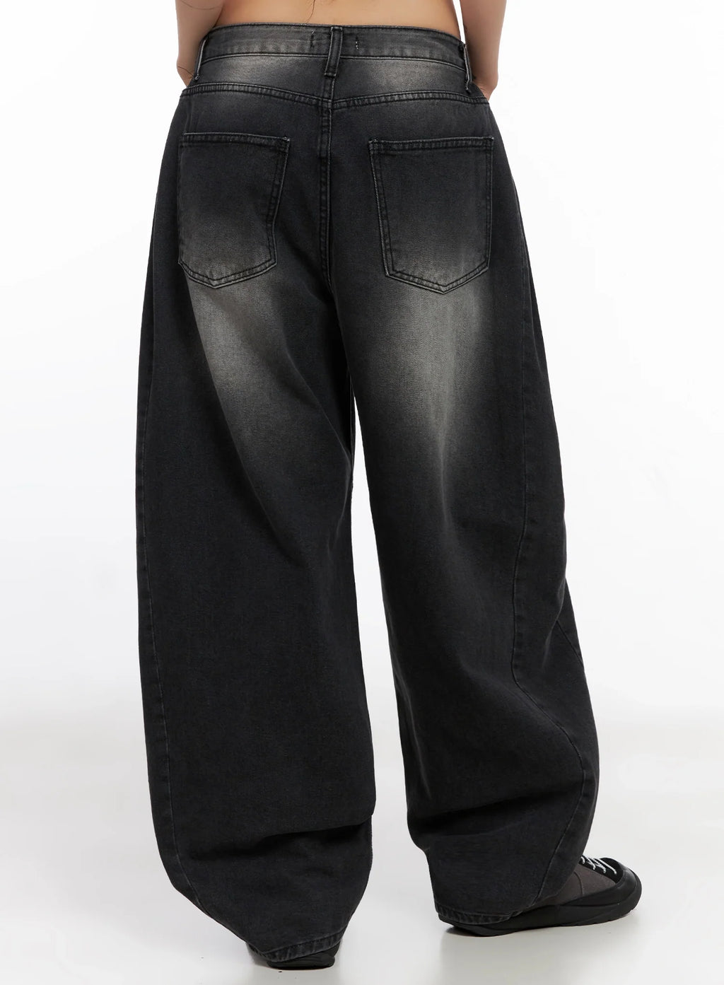 Ayra Dark Washed Baggy Jeans IS508