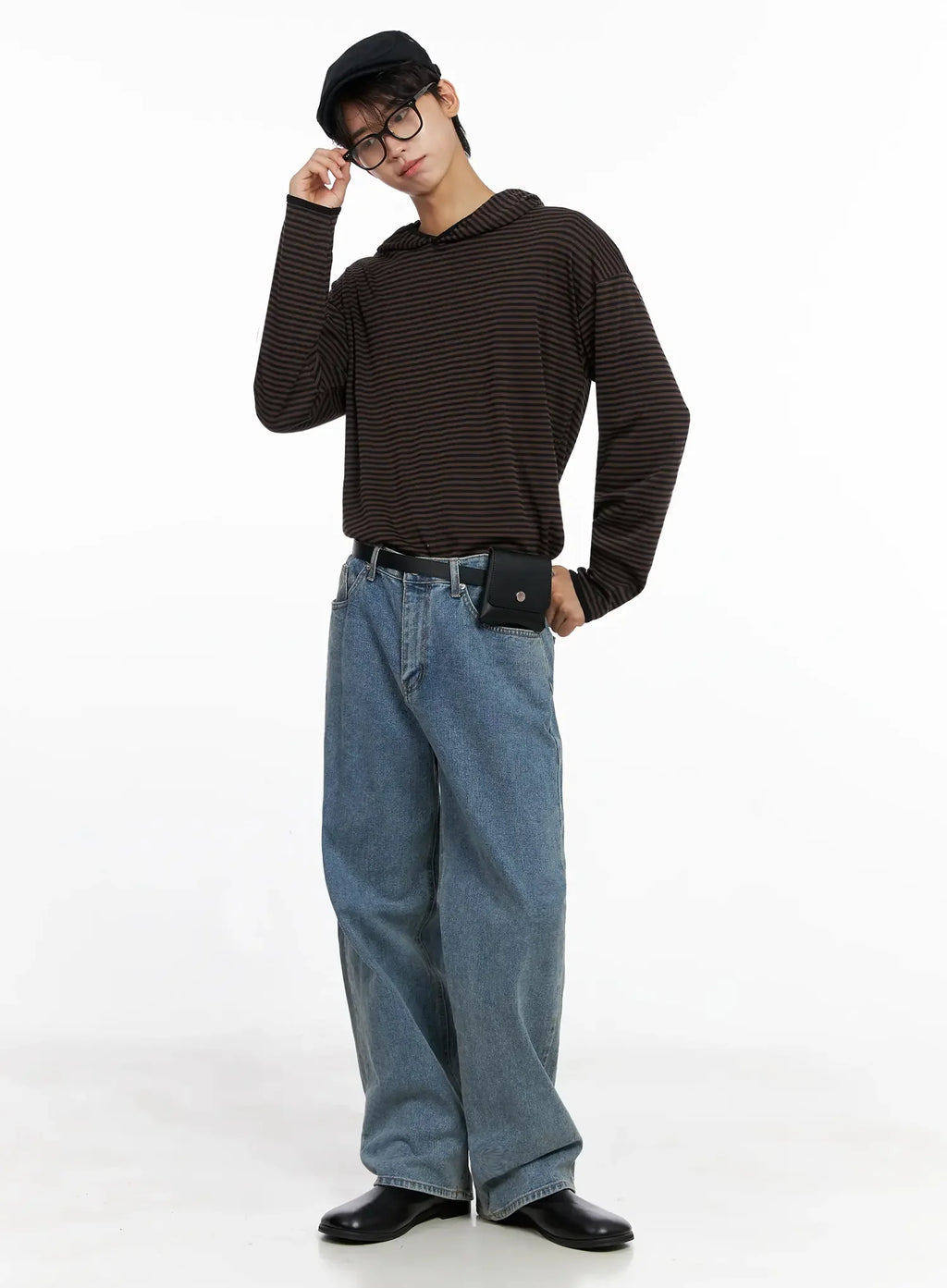 Men's Classic Blue Denim Jeans IO517