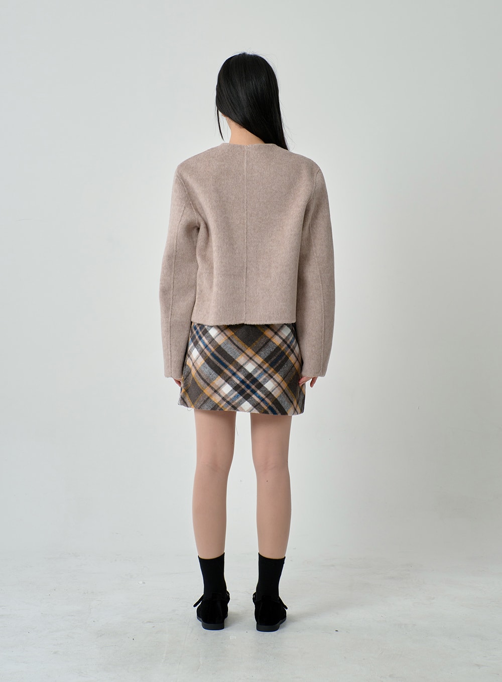 Wooden Button Jacket ON11